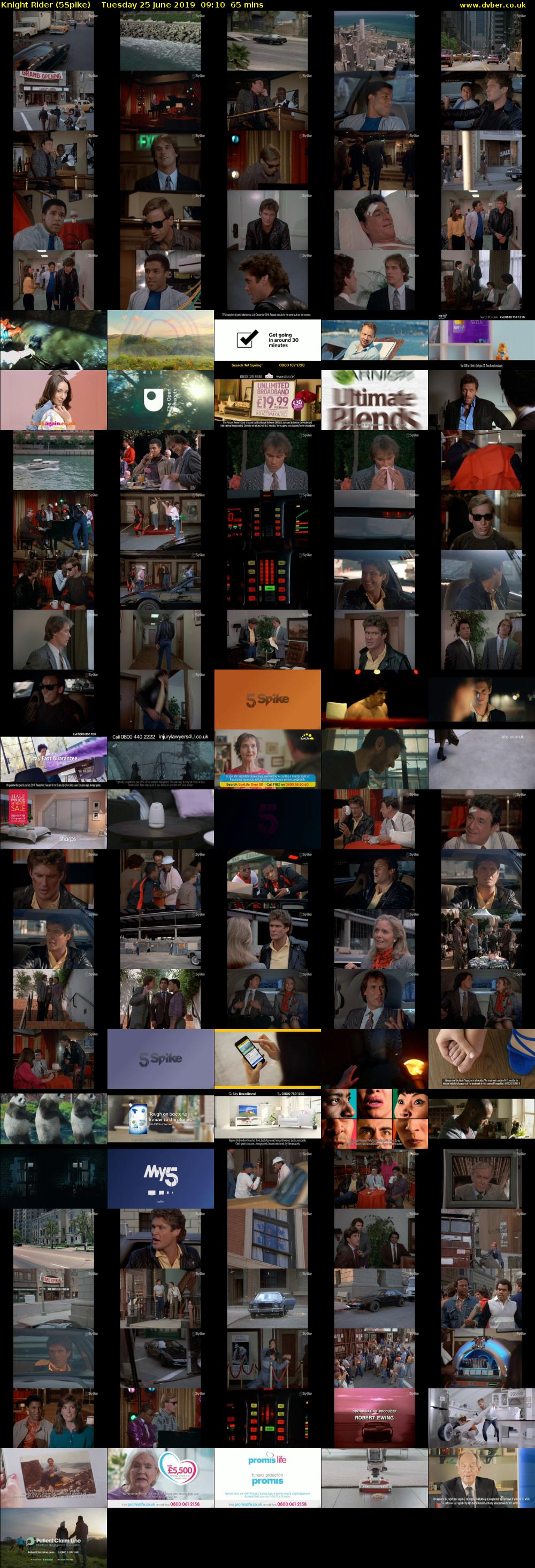 Knight Rider (5Spike) Tuesday 25 June 2019 09:10 - 10:15