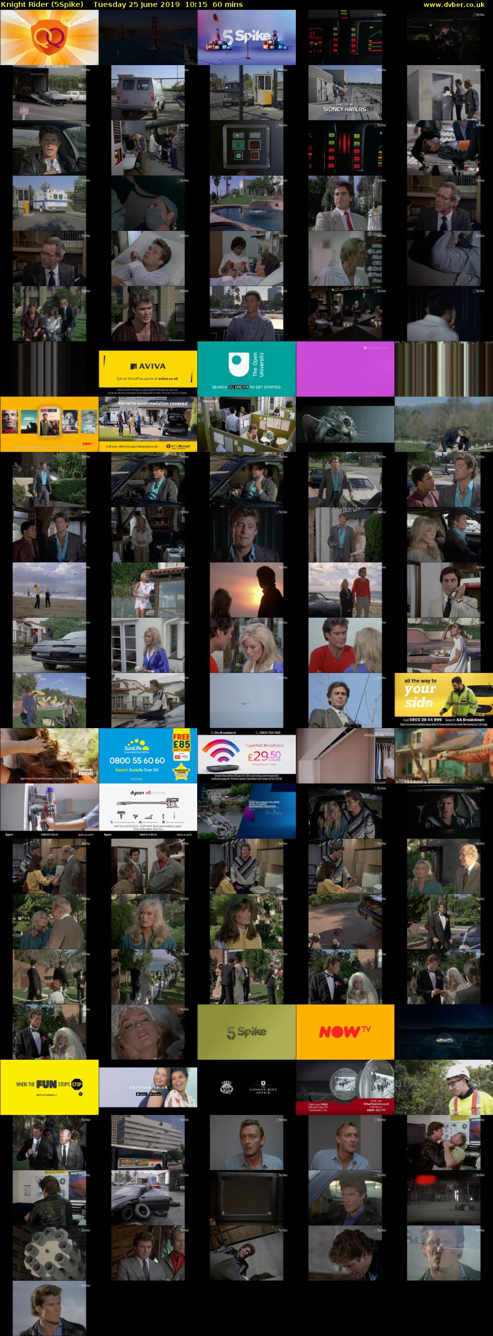 Knight Rider (5Spike) Tuesday 25 June 2019 10:15 - 11:15