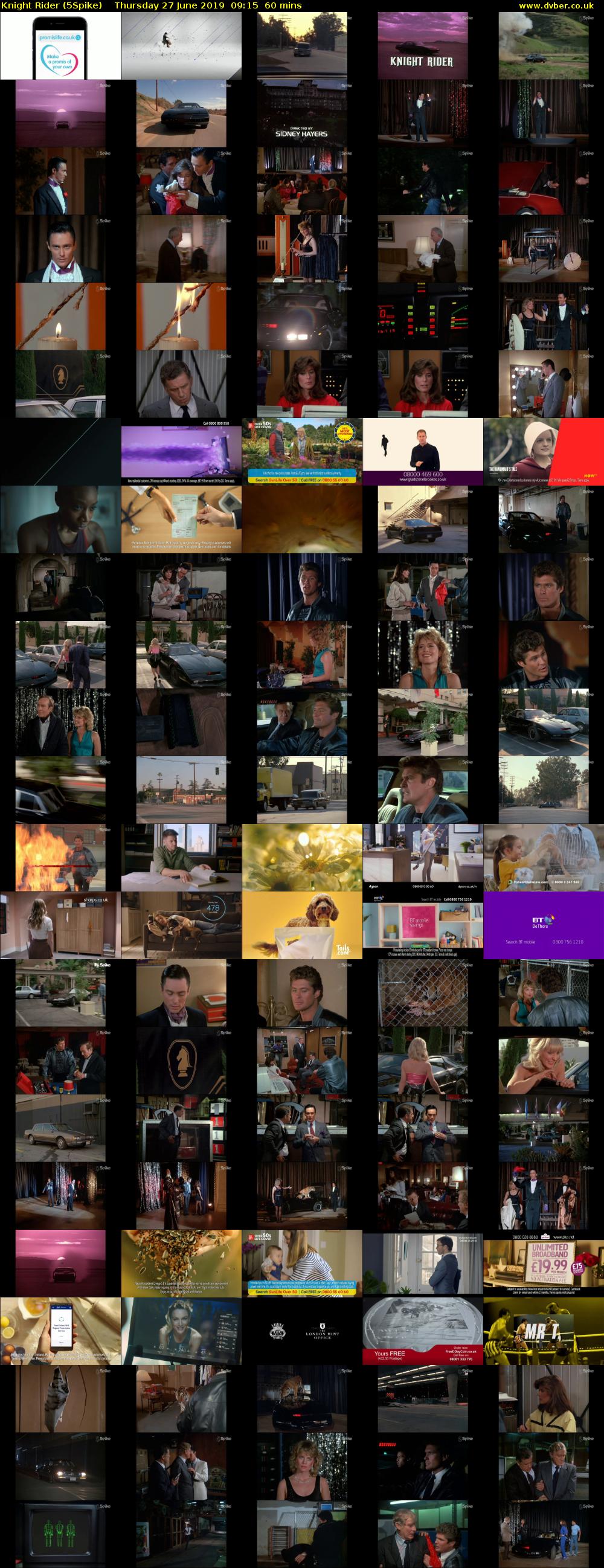 Knight Rider (5Spike) Thursday 27 June 2019 09:15 - 10:15