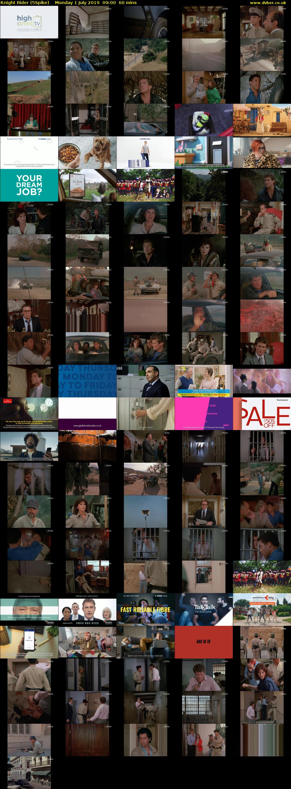 Knight Rider (5Spike) Monday 1 July 2019 09:00 - 10:00