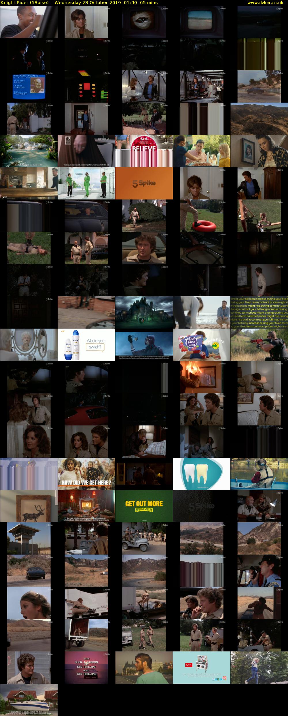 Knight Rider (5Spike) Wednesday 23 October 2019 01:40 - 02:45