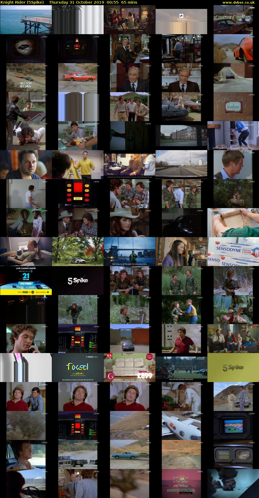 Knight Rider (5Spike) Thursday 31 October 2019 00:55 - 02:00