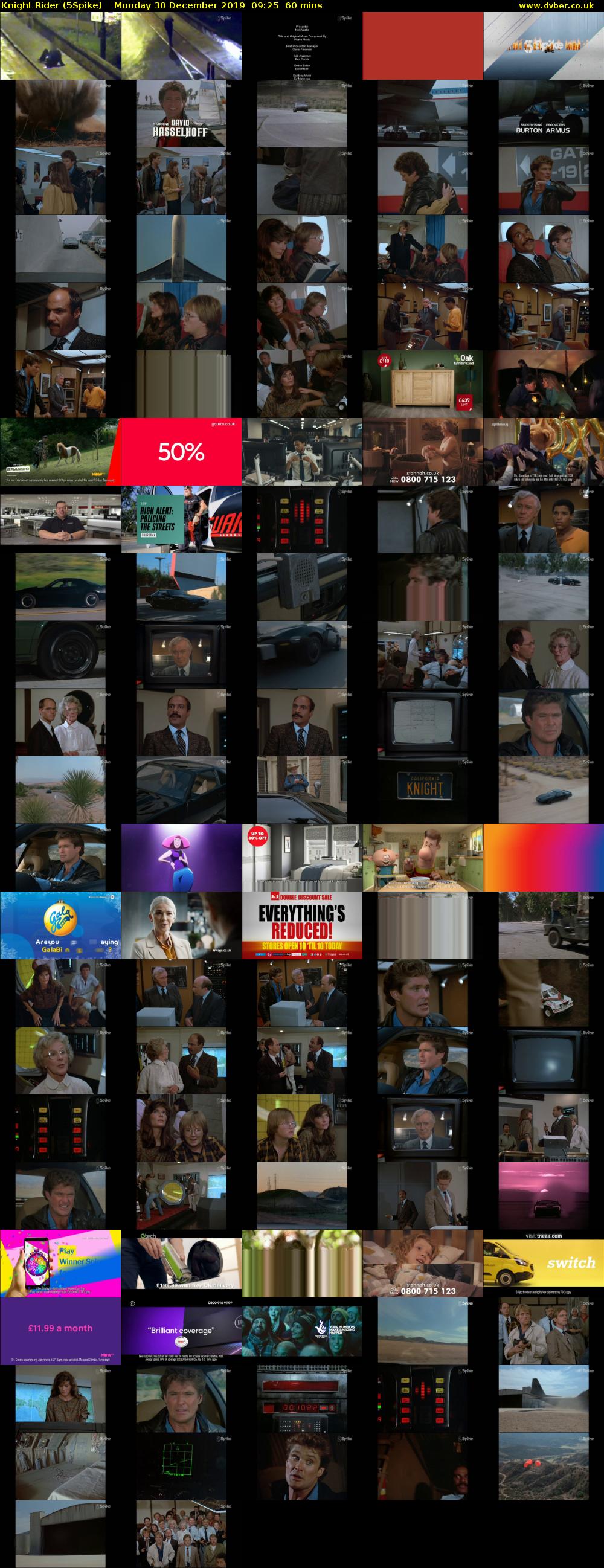 Knight Rider (5Spike) Monday 30 December 2019 09:25 - 10:25