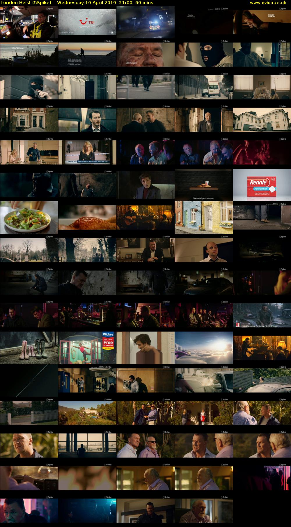 London Heist (5Spike) Wednesday 10 April 2019 21:00 - 22:00