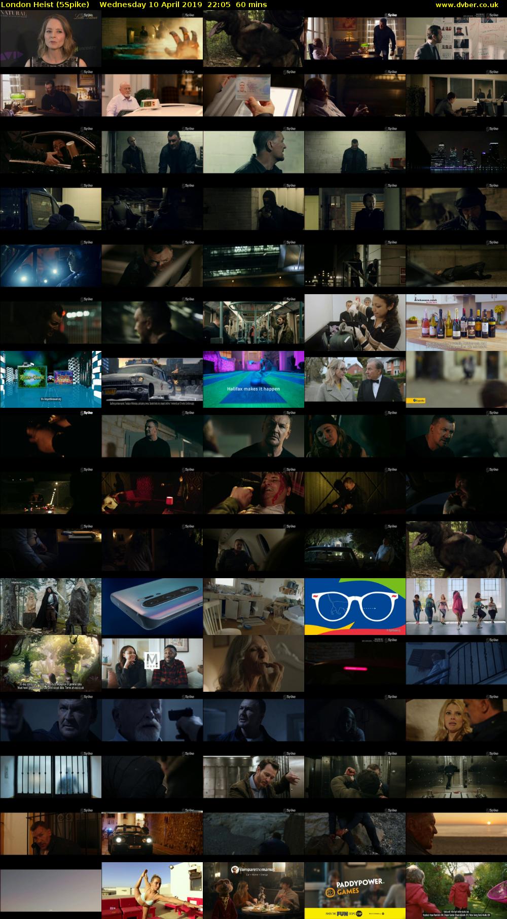 London Heist (5Spike) Wednesday 10 April 2019 22:05 - 23:05