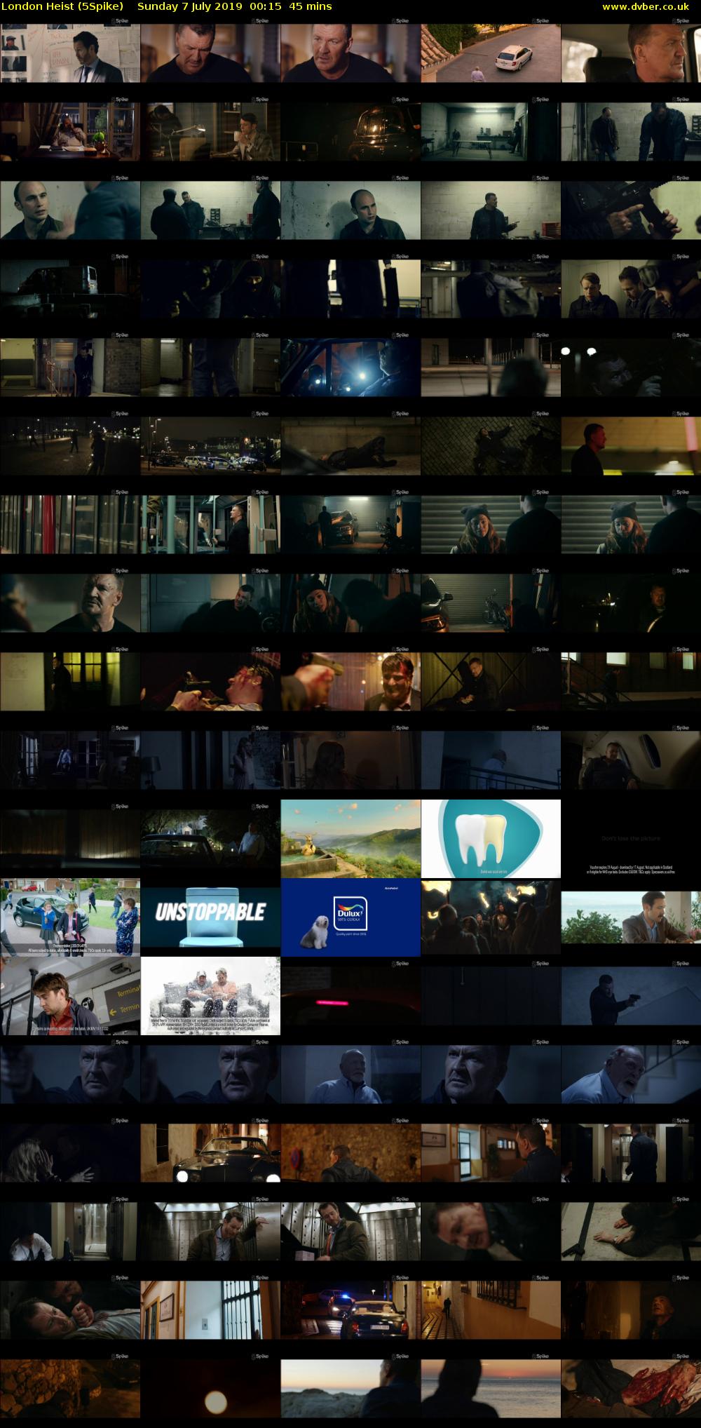 London Heist (5Spike) Sunday 7 July 2019 00:15 - 01:00