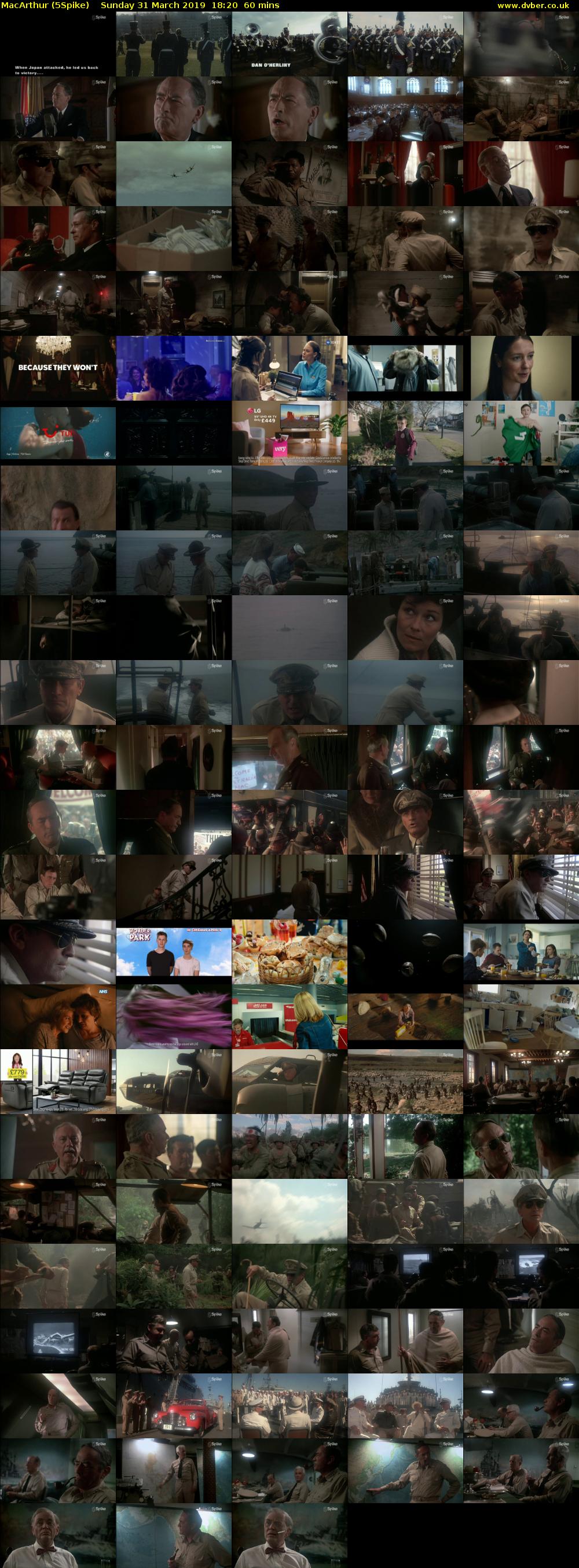 MacArthur (5Spike) Sunday 31 March 2019 18:20 - 19:20