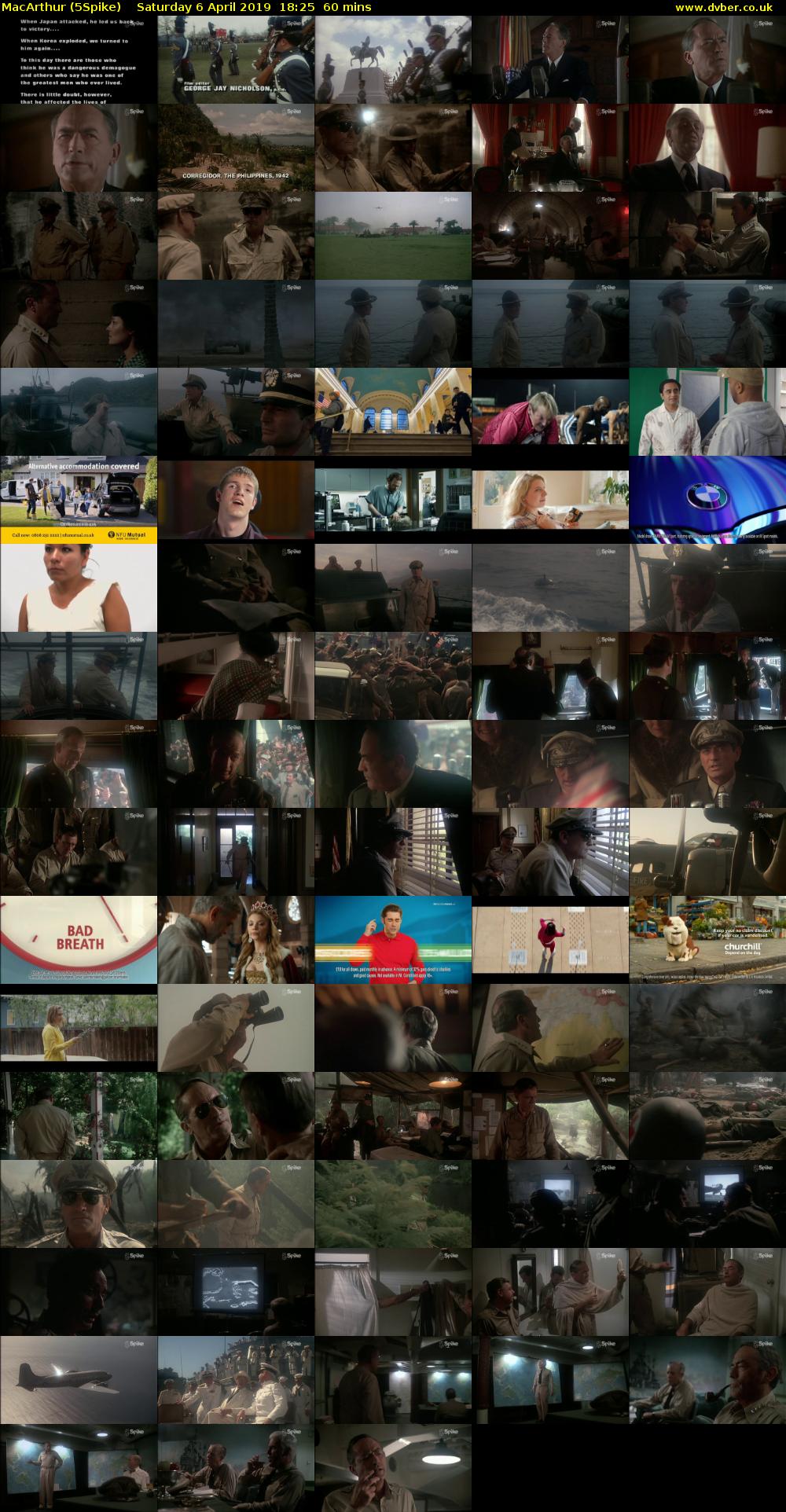 MacArthur (5Spike) Saturday 6 April 2019 18:25 - 19:25
