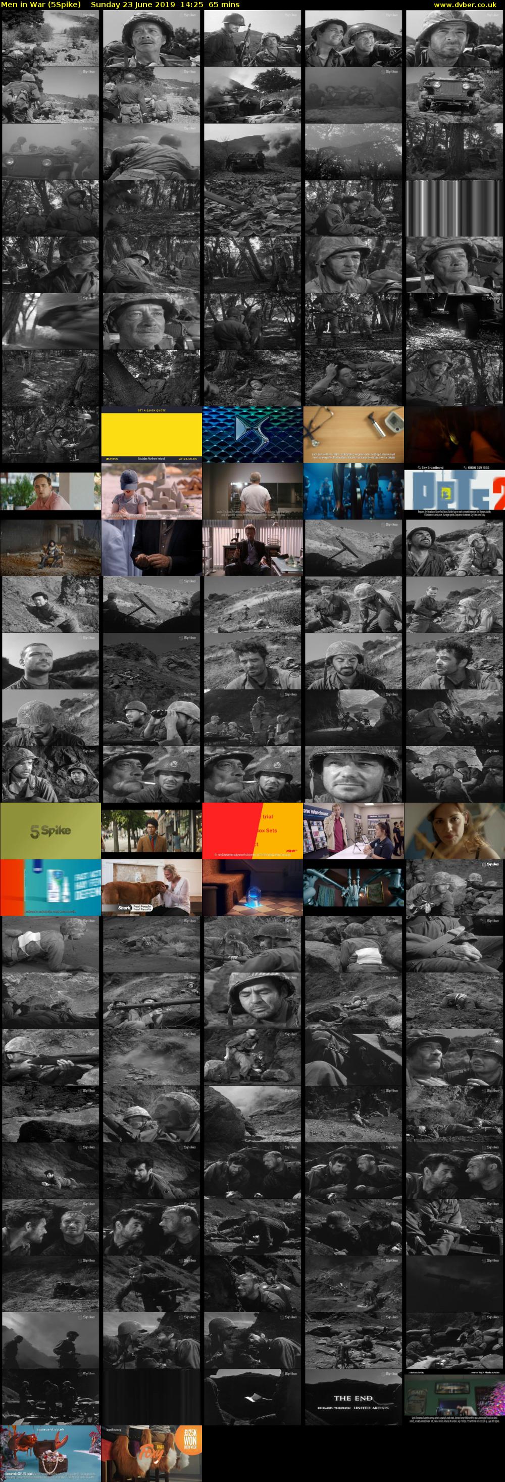 Men in War (5Spike) Sunday 23 June 2019 14:25 - 15:30