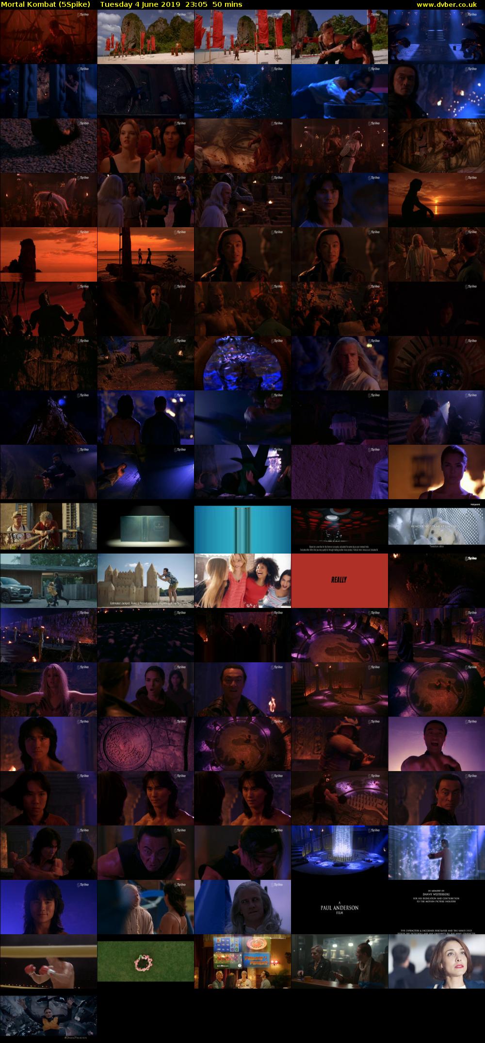 Mortal Kombat (5Spike) Tuesday 4 June 2019 23:05 - 23:55