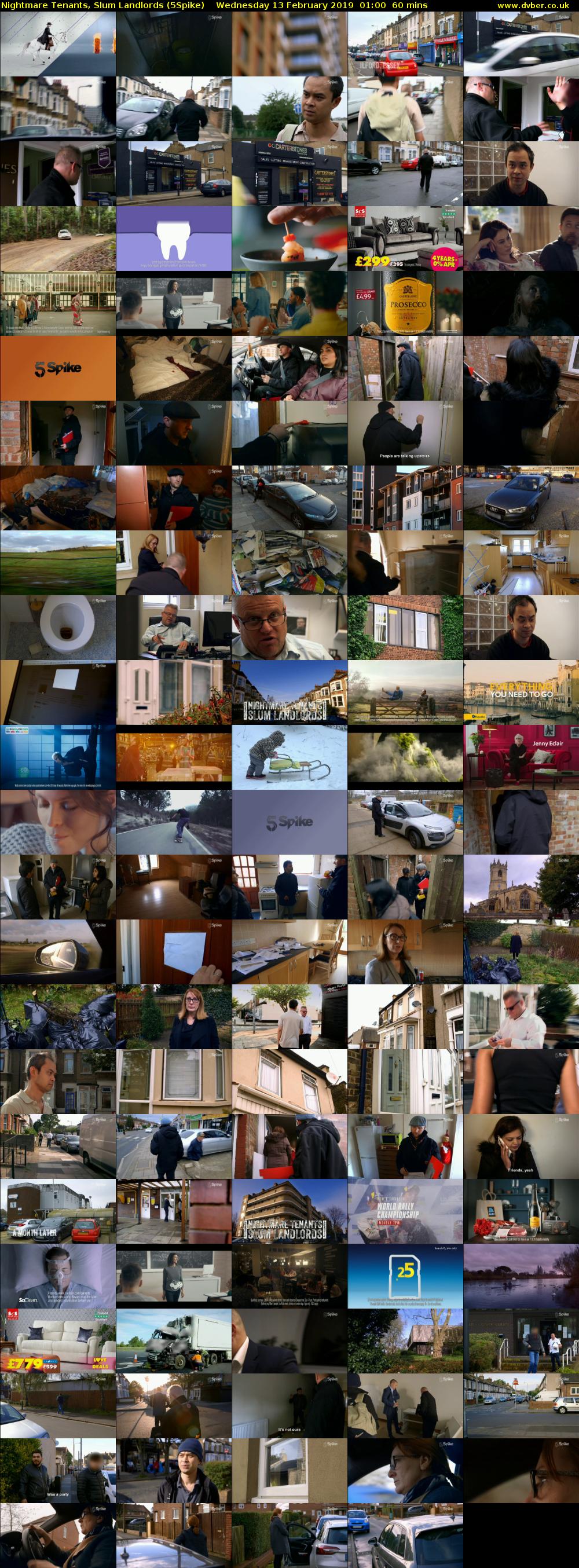 Nightmare Tenants, Slum Landlords (5Spike) Wednesday 13 February 2019 01:00 - 02:00