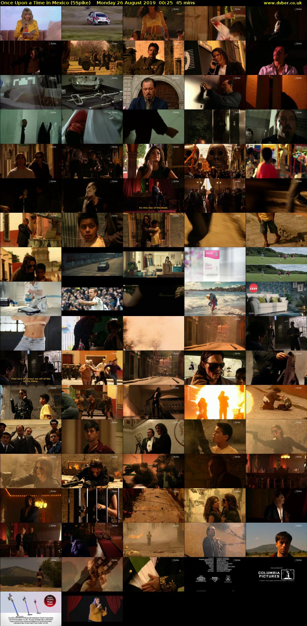 Once Upon a Time in Mexico (5Spike) Monday 26 August 2019 00:25 - 01:10