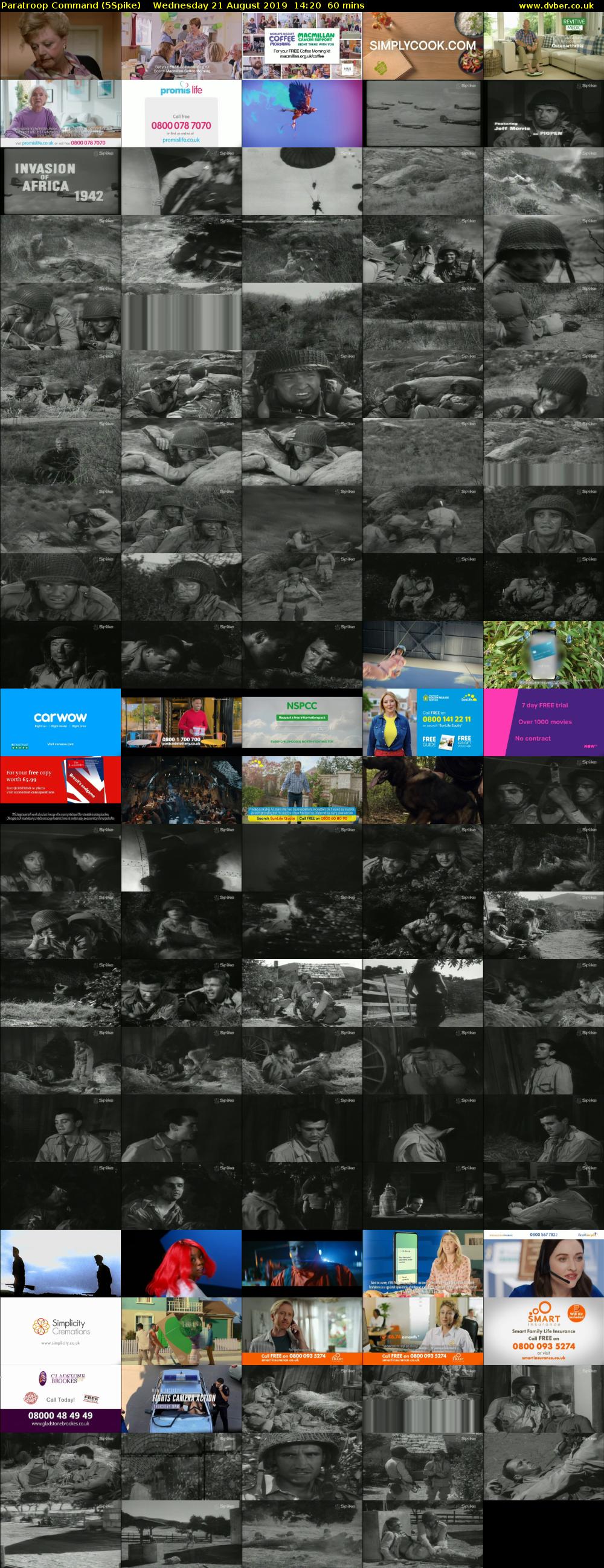 Paratroop Command (5Spike) Wednesday 21 August 2019 14:20 - 15:20