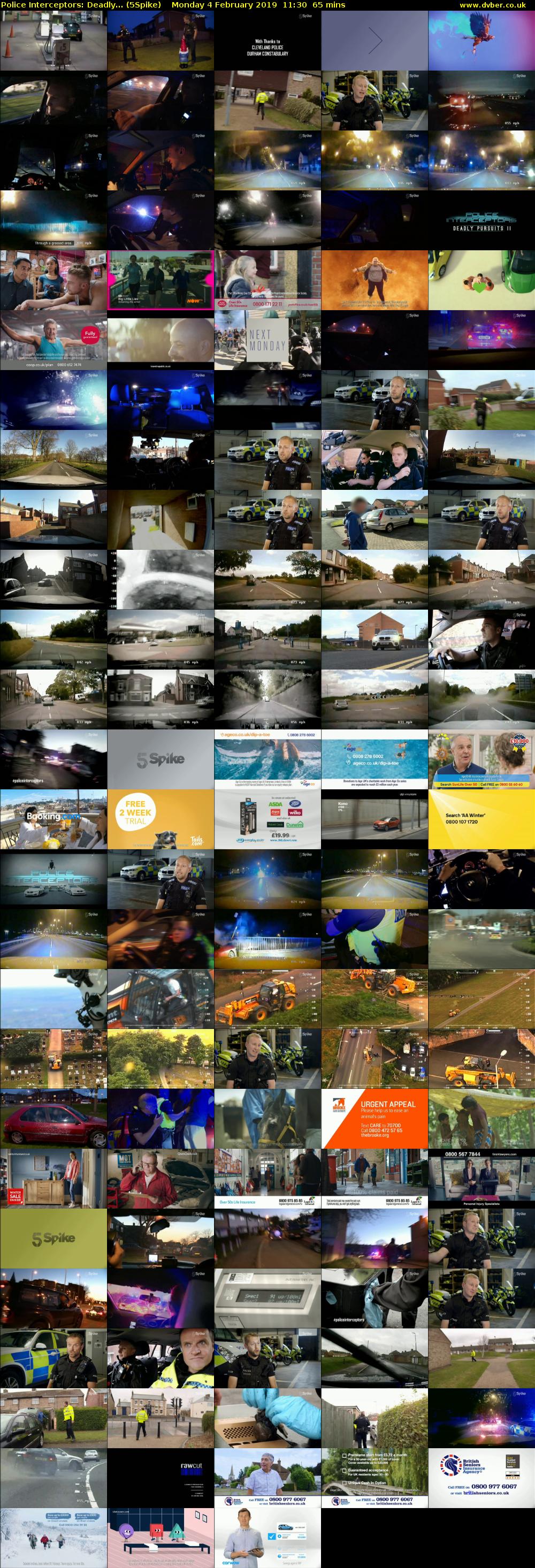 Police Interceptors: Deadly... (5Spike) Monday 4 February 2019 11:30 - 12:35
