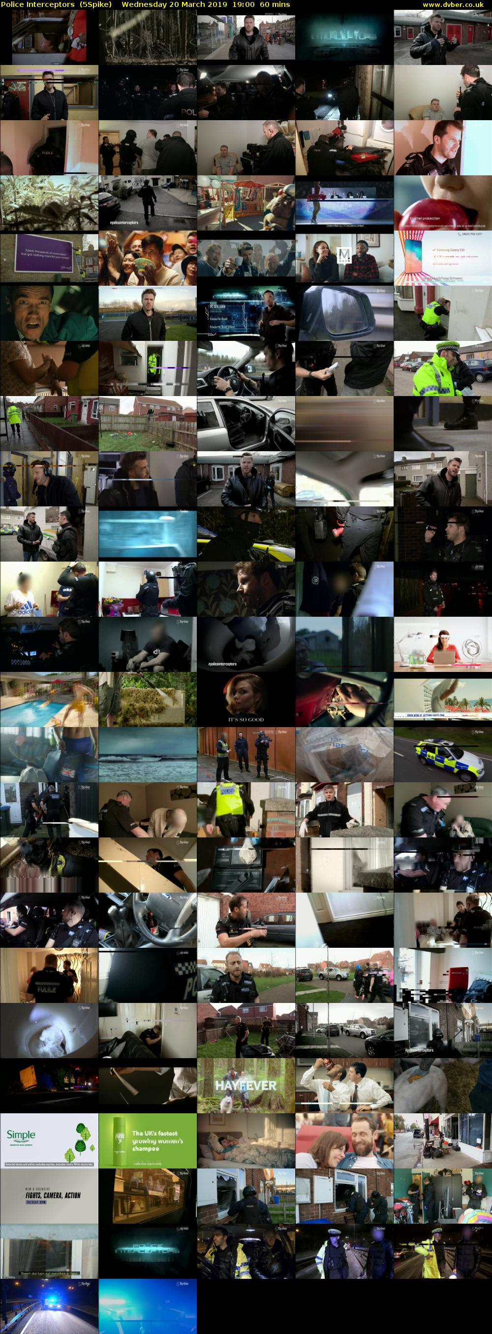 Police Interceptors  (5Spike) Wednesday 20 March 2019 19:00 - 20:00