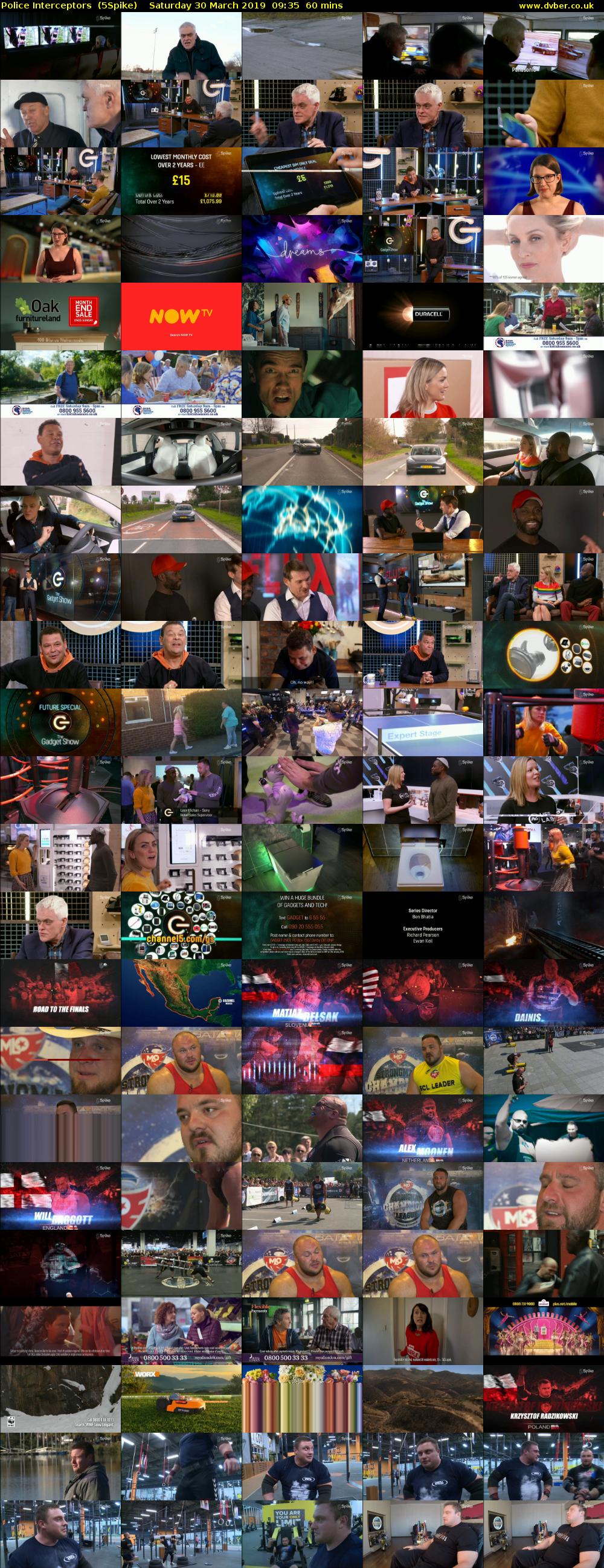Police Interceptors  (5Spike) Saturday 30 March 2019 09:35 - 10:35