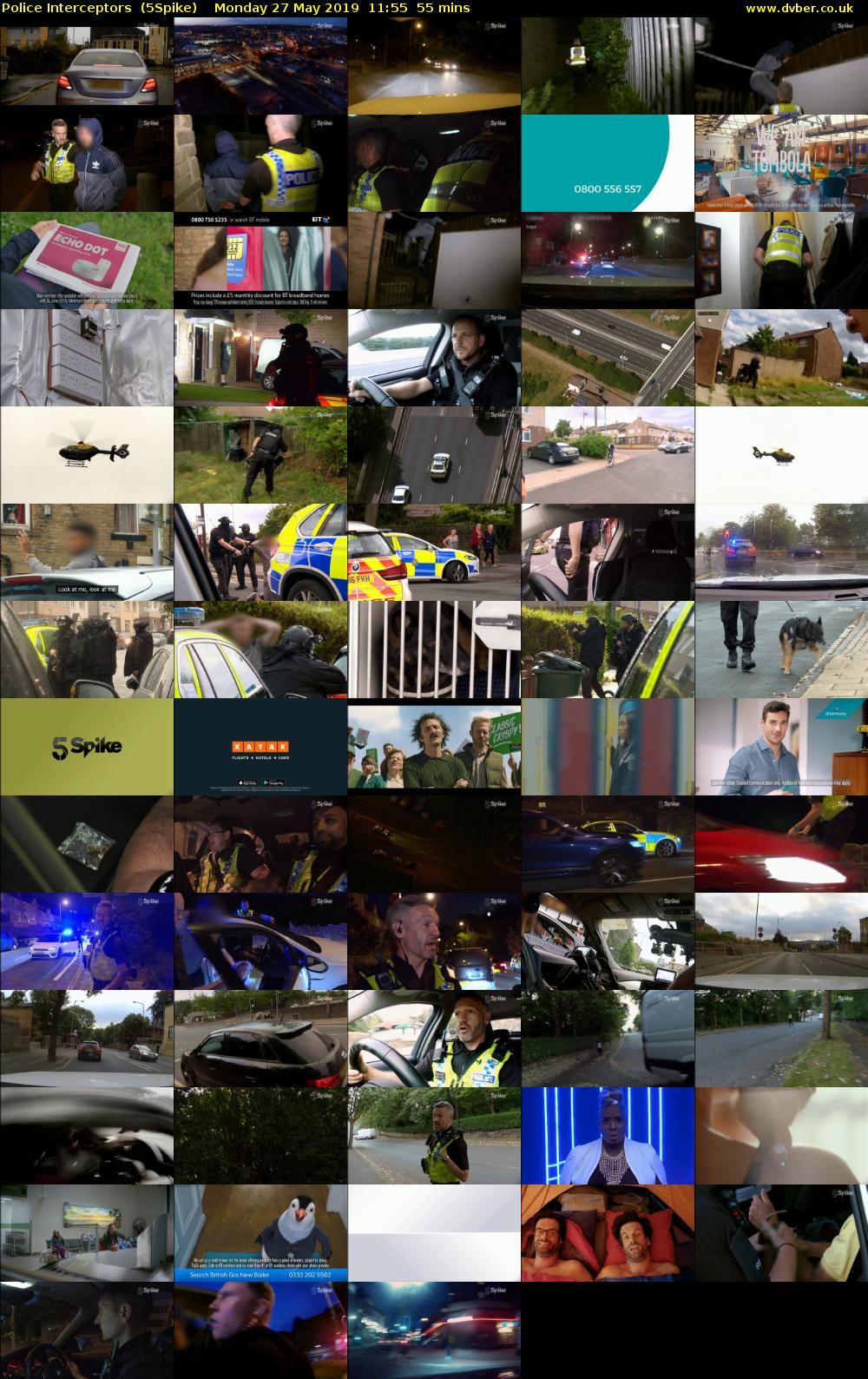 Police Interceptors  (5Spike) Monday 27 May 2019 11:55 - 12:50