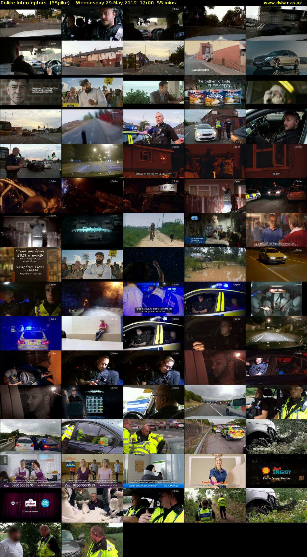 Police Interceptors  (5Spike) Wednesday 29 May 2019 12:00 - 12:55