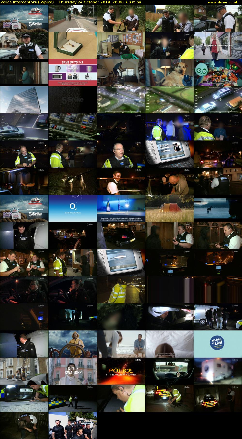 Police Interceptors (5Spike) Thursday 24 October 2019 20:00 - 21:00