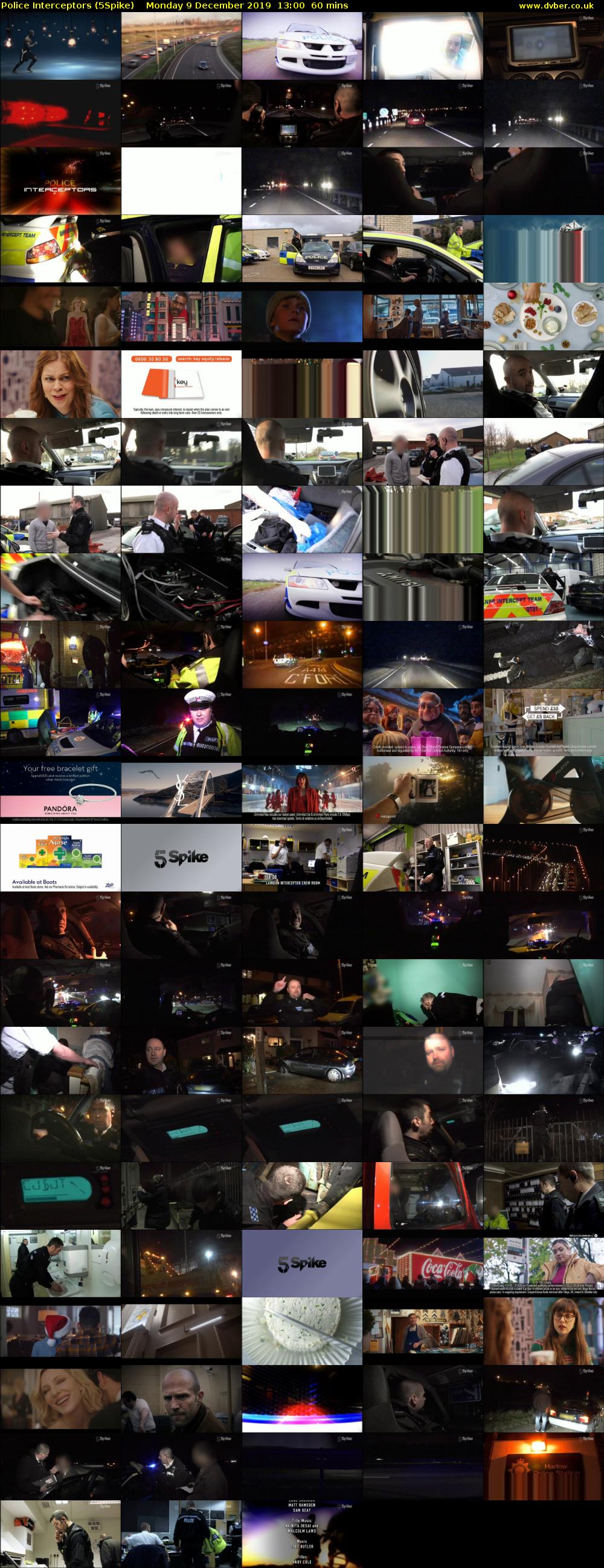 Police Interceptors (5Spike) Monday 9 December 2019 13:00 - 14:00