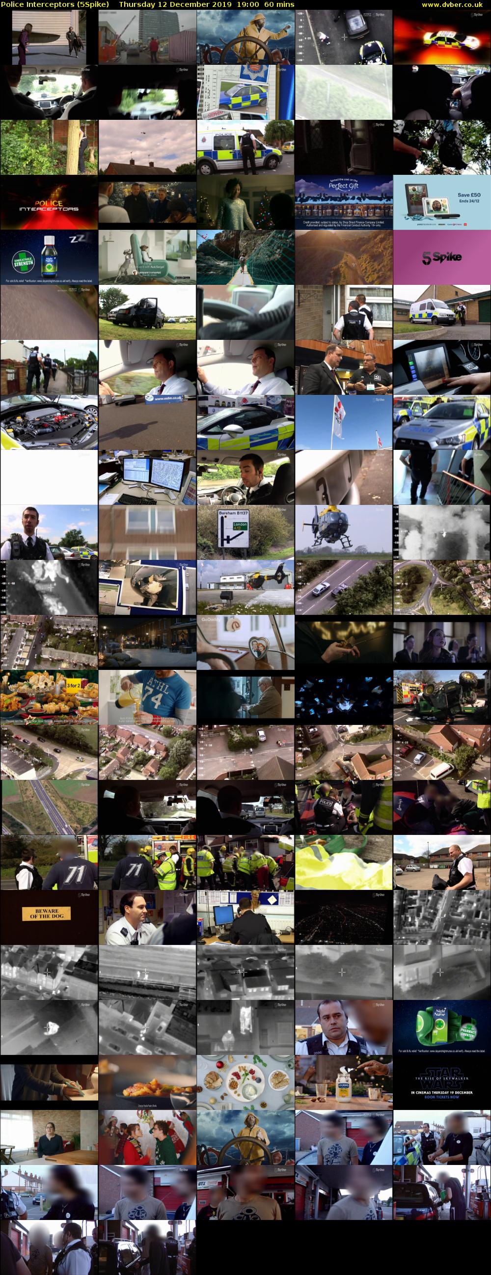 Police Interceptors (5Spike) Thursday 12 December 2019 19:00 - 20:00