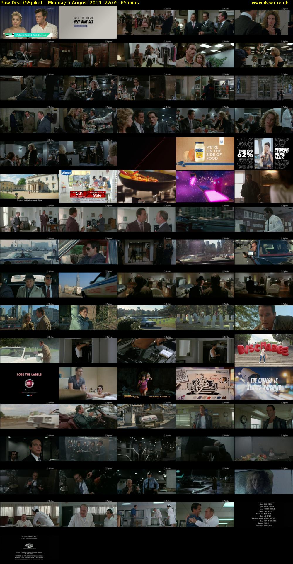 Raw Deal (5Spike) Monday 5 August 2019 22:05 - 23:10