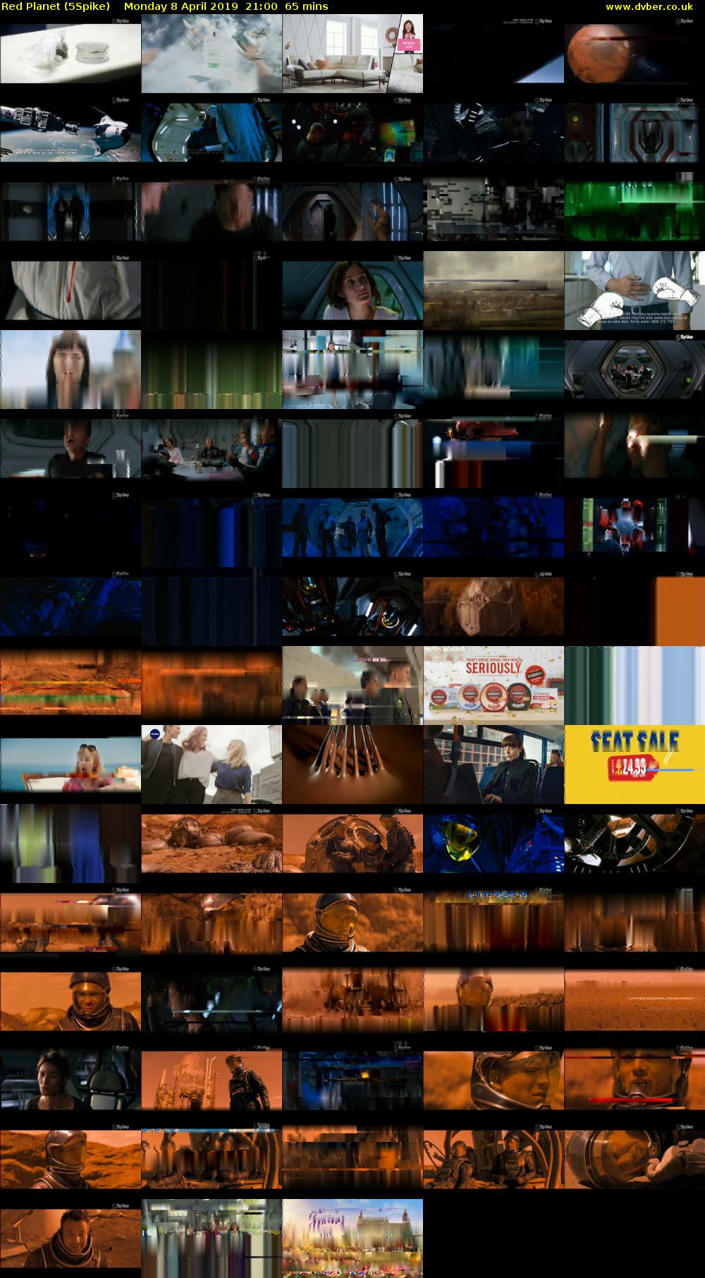 Red Planet (5Spike) Monday 8 April 2019 21:00 - 22:05
