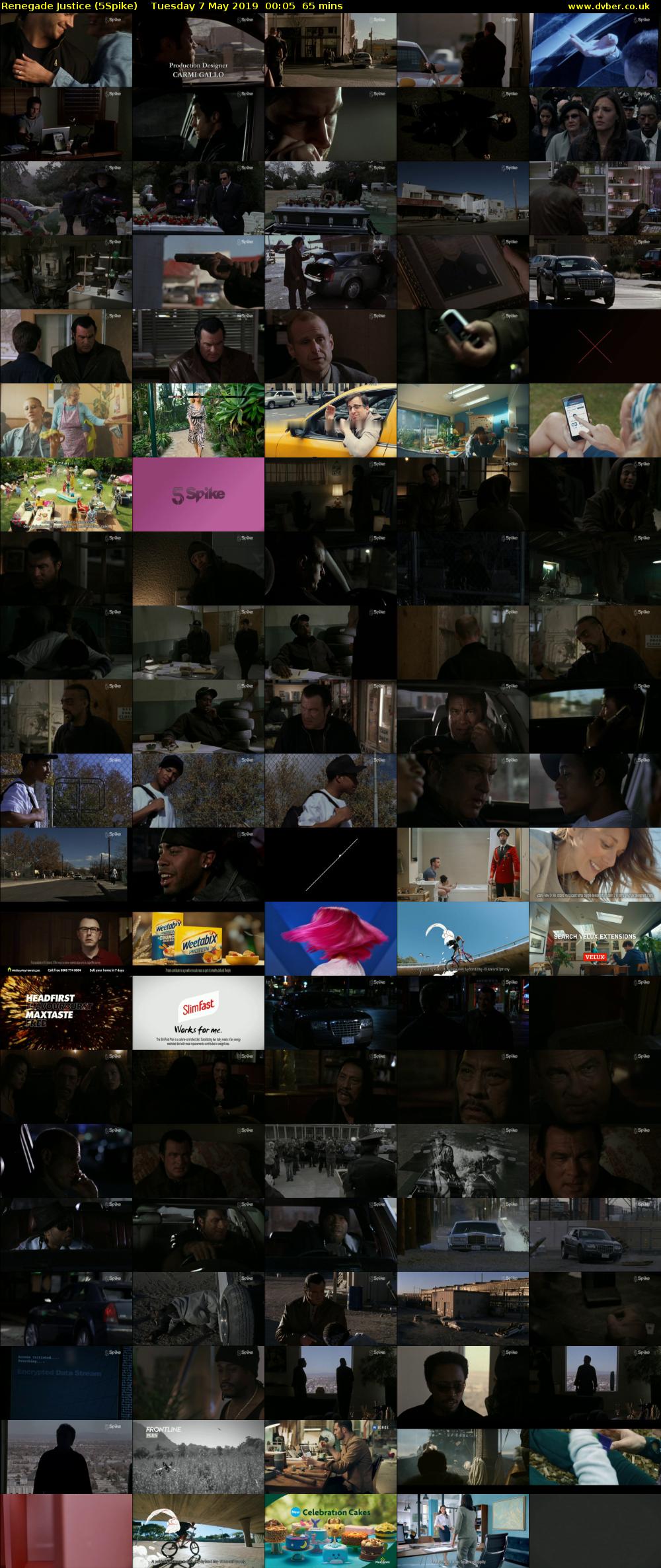 Renegade Justice (5Spike) Tuesday 7 May 2019 00:05 - 01:10