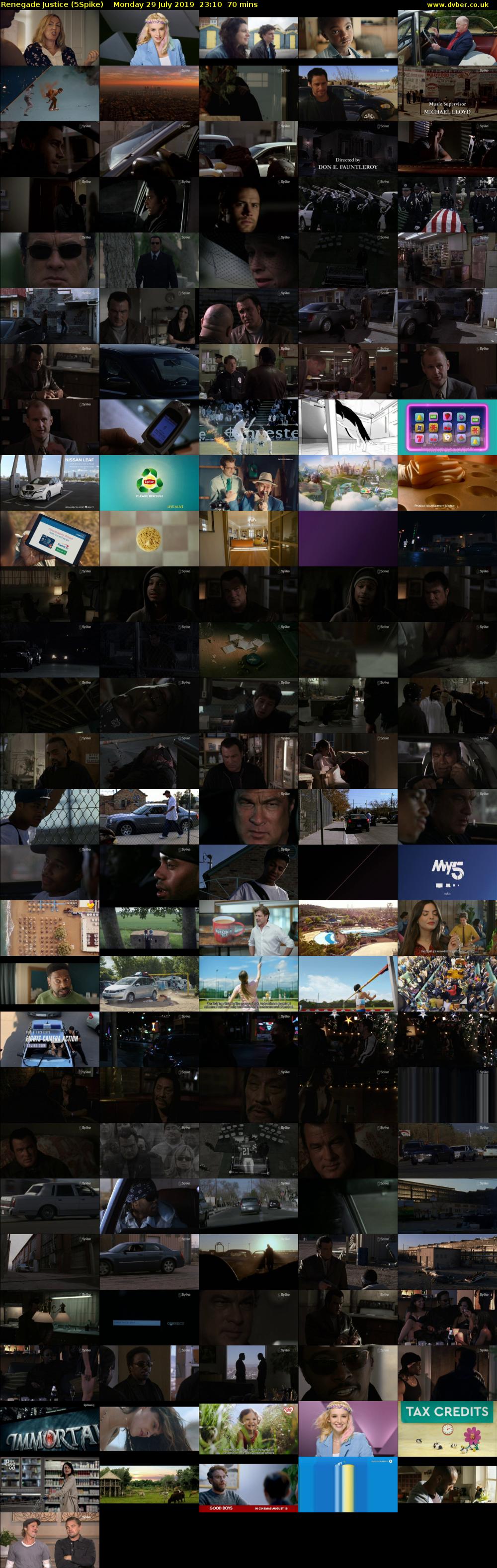 Renegade Justice (5Spike) Monday 29 July 2019 23:10 - 00:20
