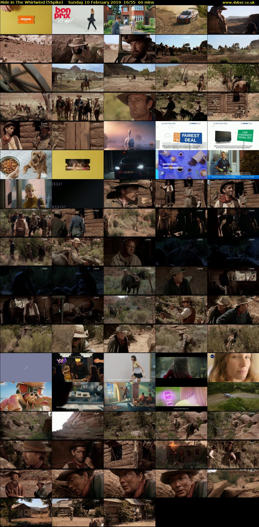 Ride In The Whirlwind (5Spike) Sunday 10 February 2019 16:55 - 17:55