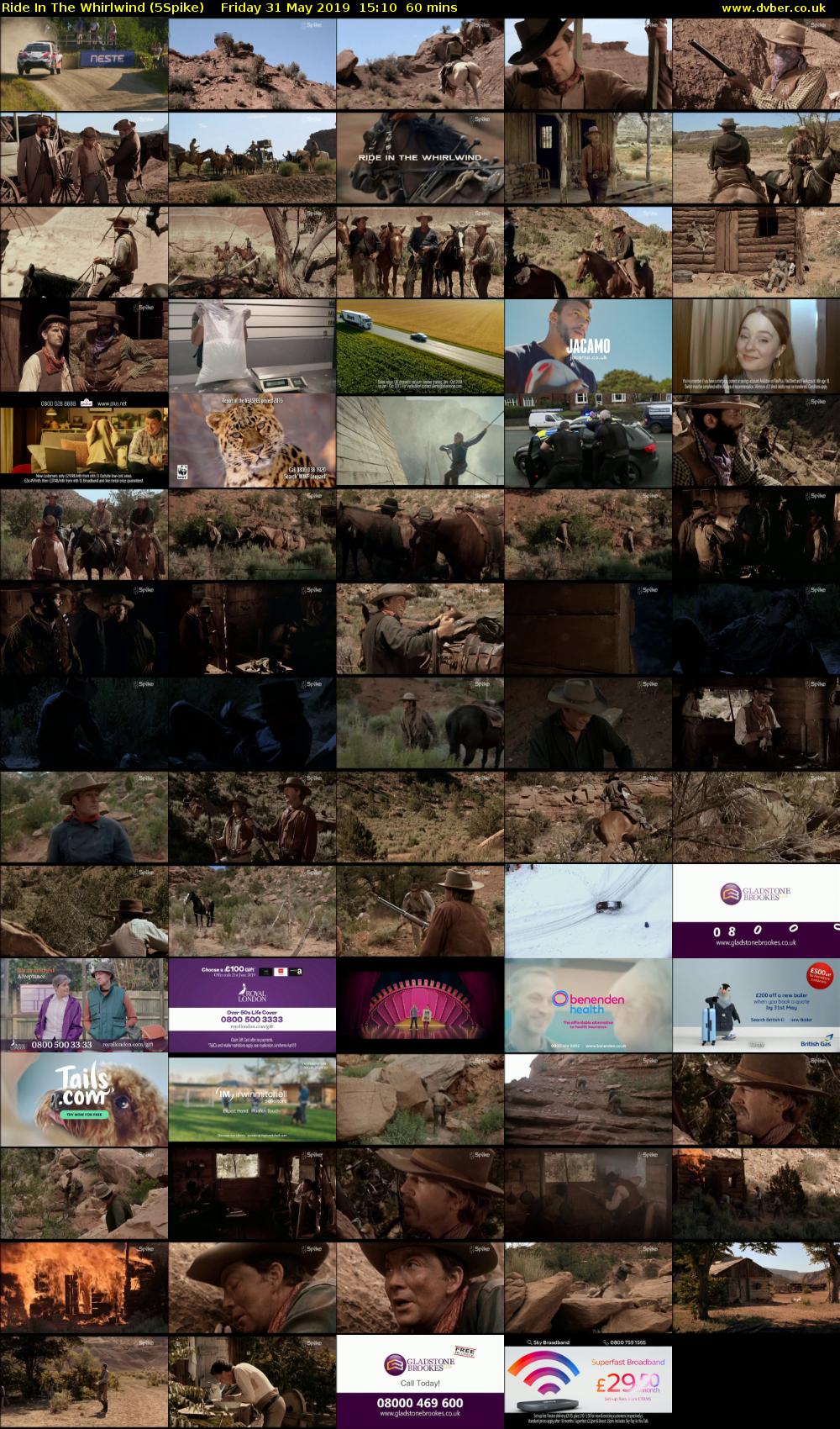 Ride In The Whirlwind (5Spike) Friday 31 May 2019 15:10 - 16:10