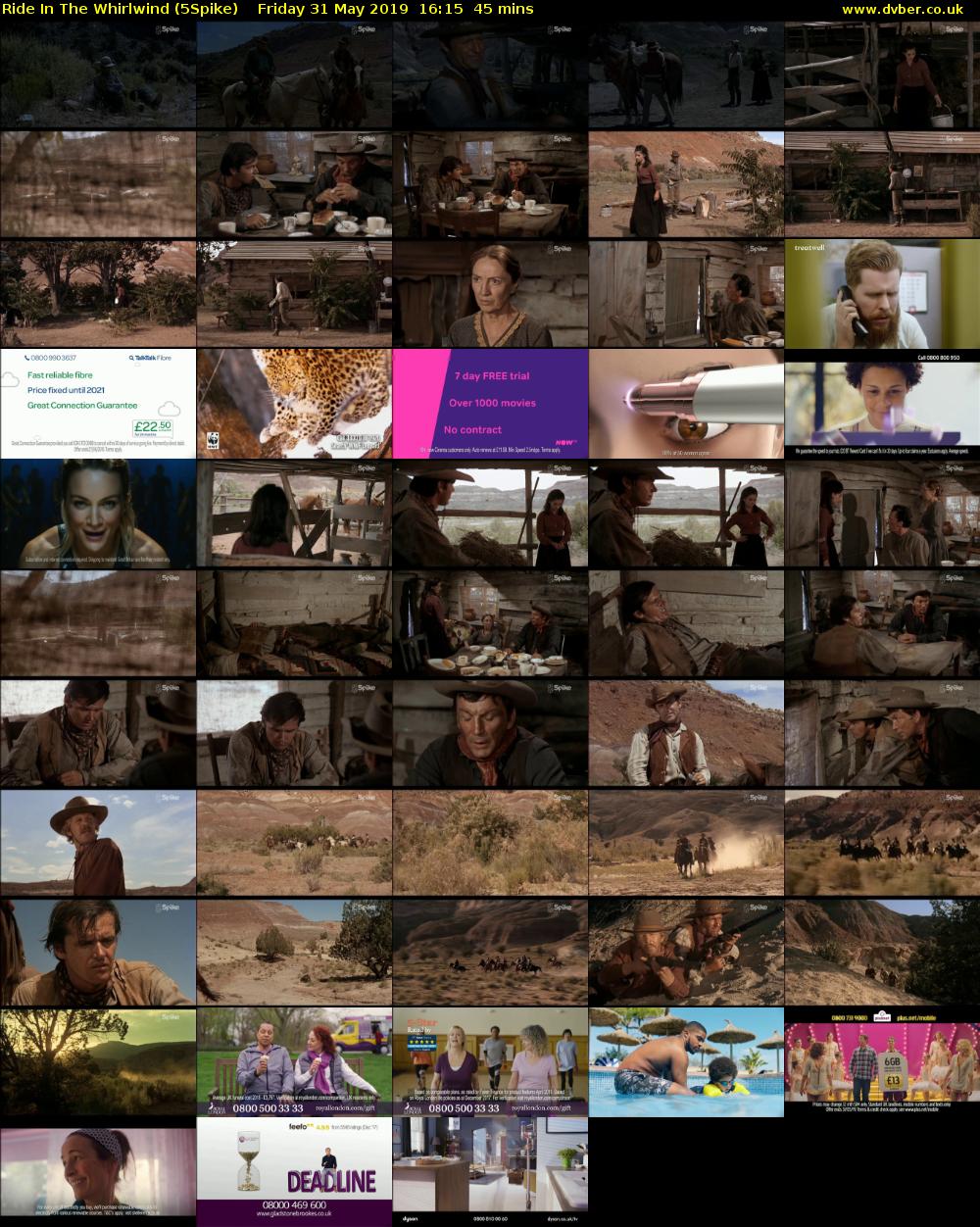 Ride In The Whirlwind (5Spike) Friday 31 May 2019 16:15 - 17:00