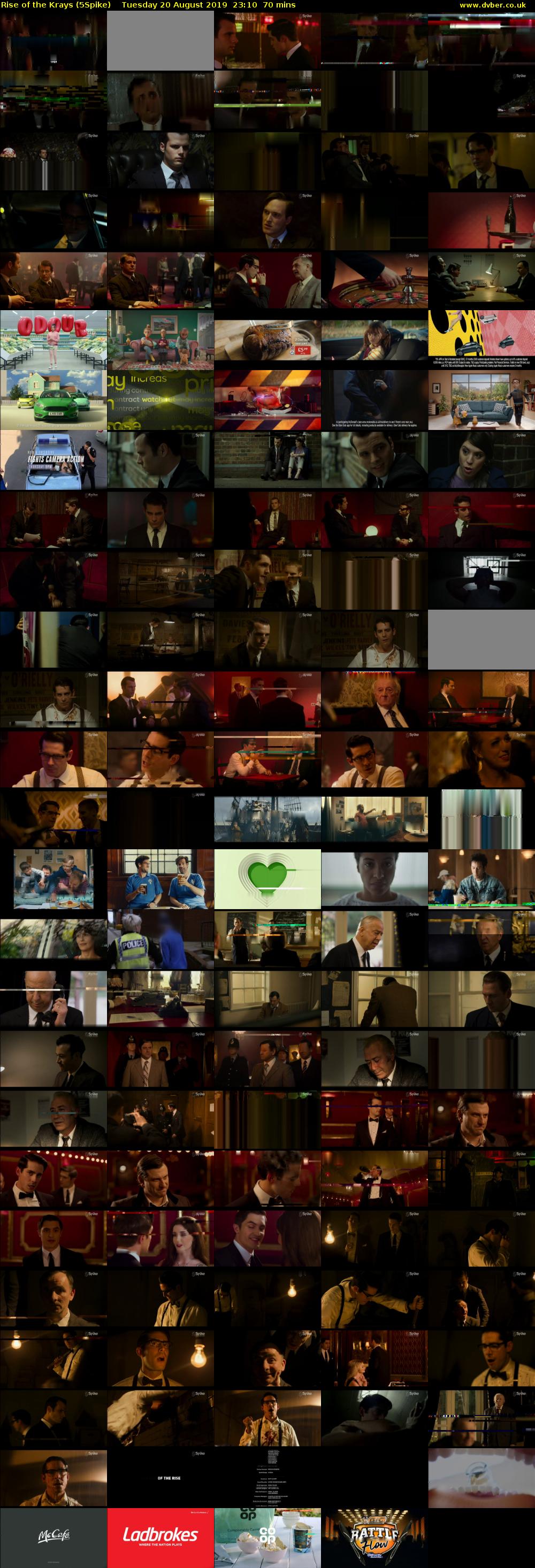 Rise of the Krays (5Spike) Tuesday 20 August 2019 23:10 - 00:20