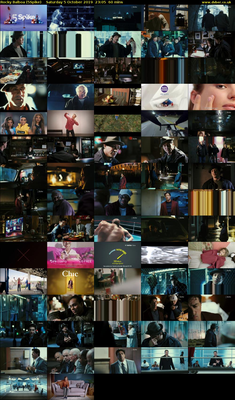 Rocky Balboa (5Spike) Saturday 5 October 2019 23:05 - 00:05