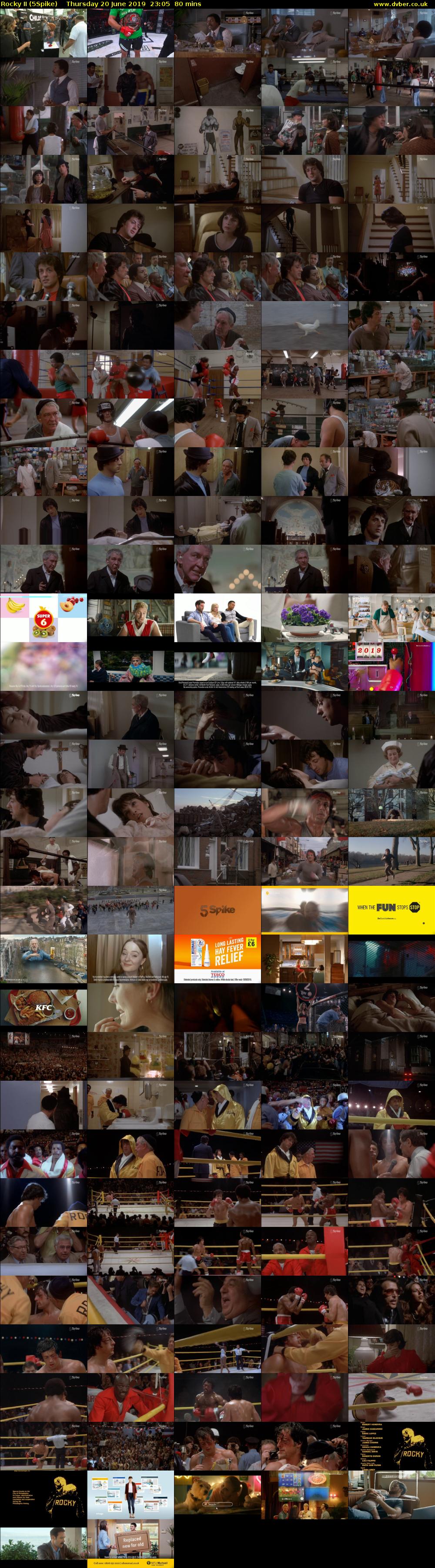 Rocky II (5Spike) Thursday 20 June 2019 23:05 - 00:25