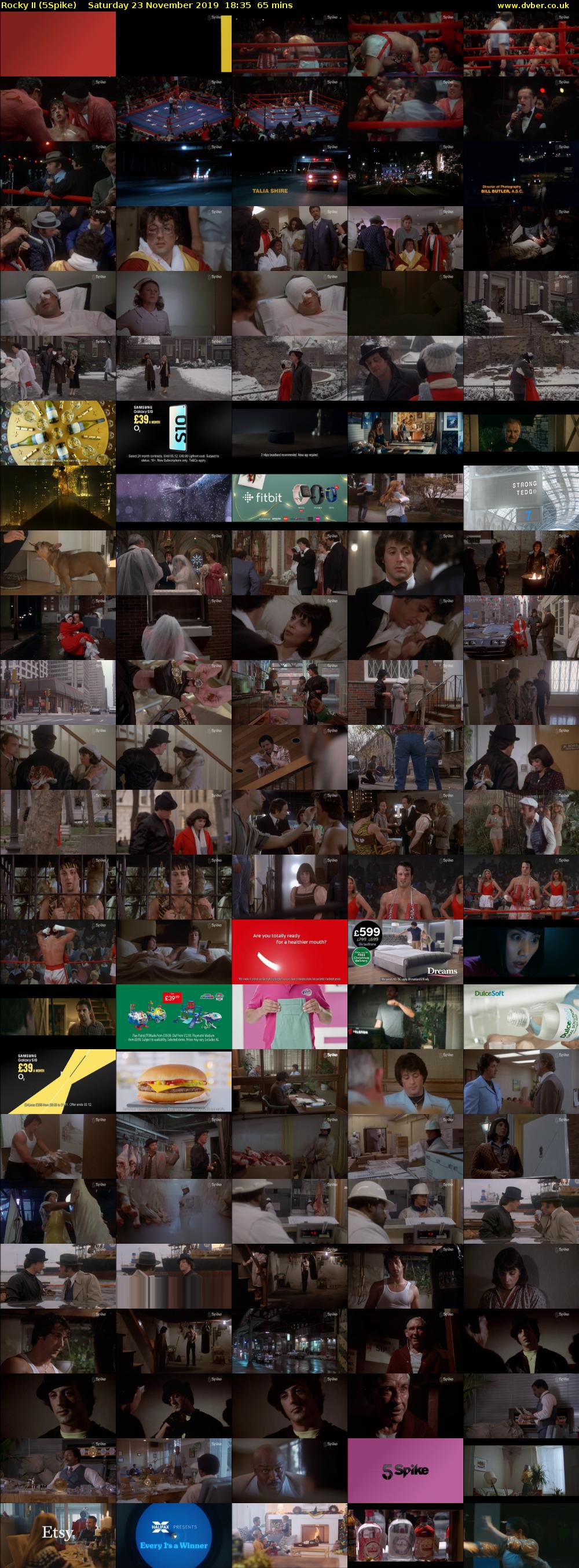 Rocky II (5Spike) Saturday 23 November 2019 18:35 - 19:40