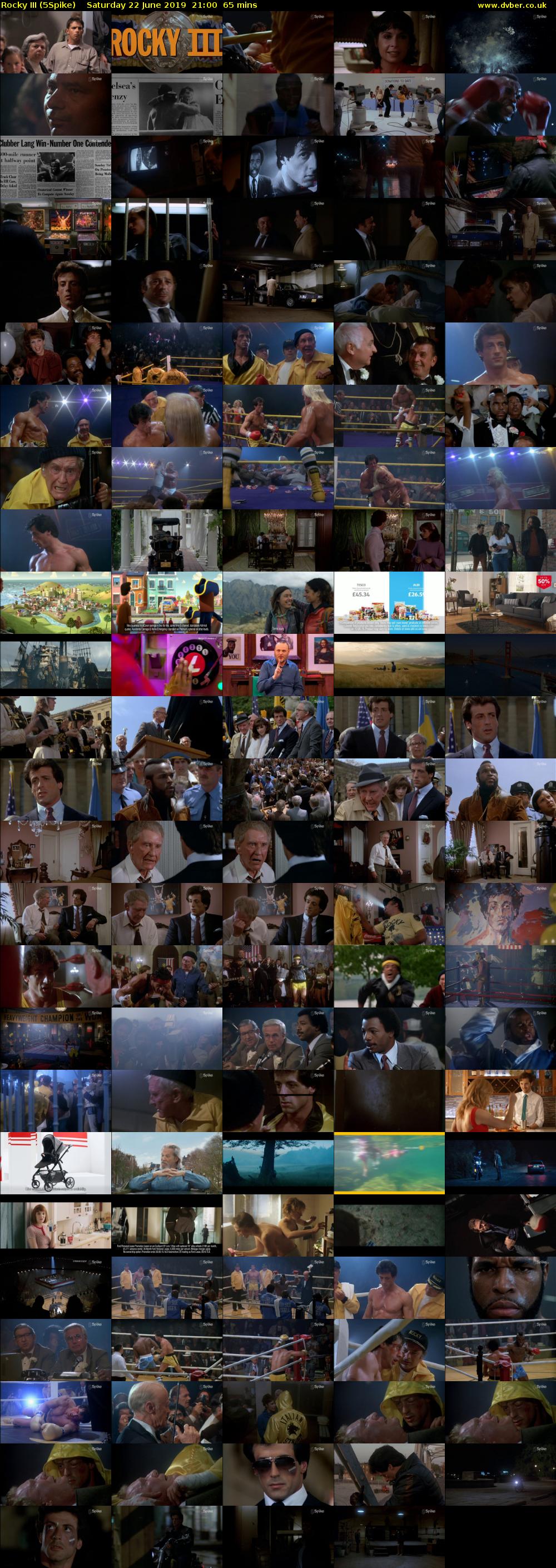 Rocky III (5Spike) Saturday 22 June 2019 21:00 - 22:05