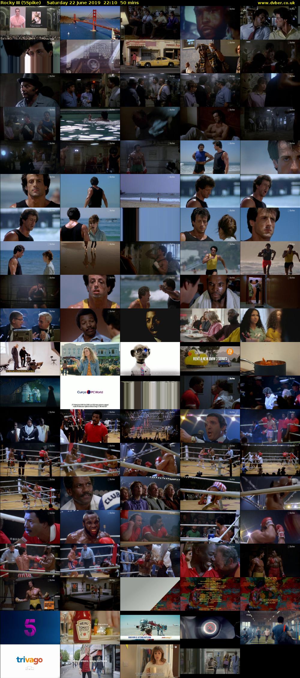 Rocky III (5Spike) Saturday 22 June 2019 22:10 - 23:00