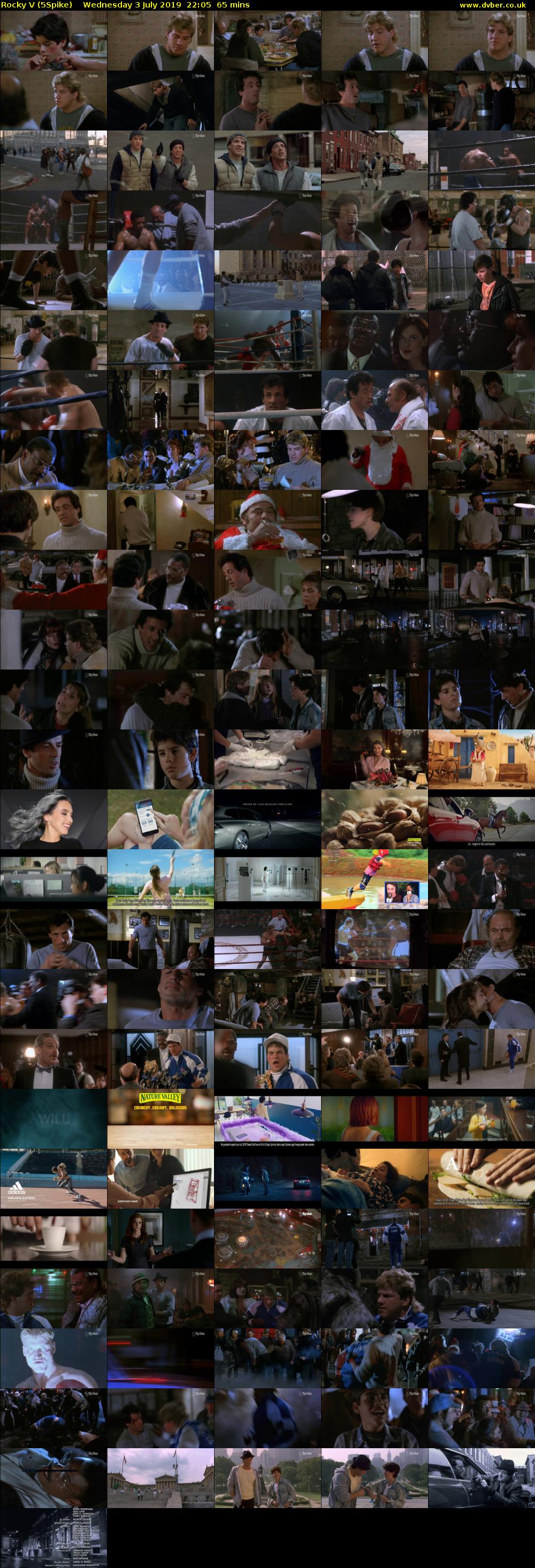 Rocky V (5Spike) Wednesday 3 July 2019 22:05 - 23:10