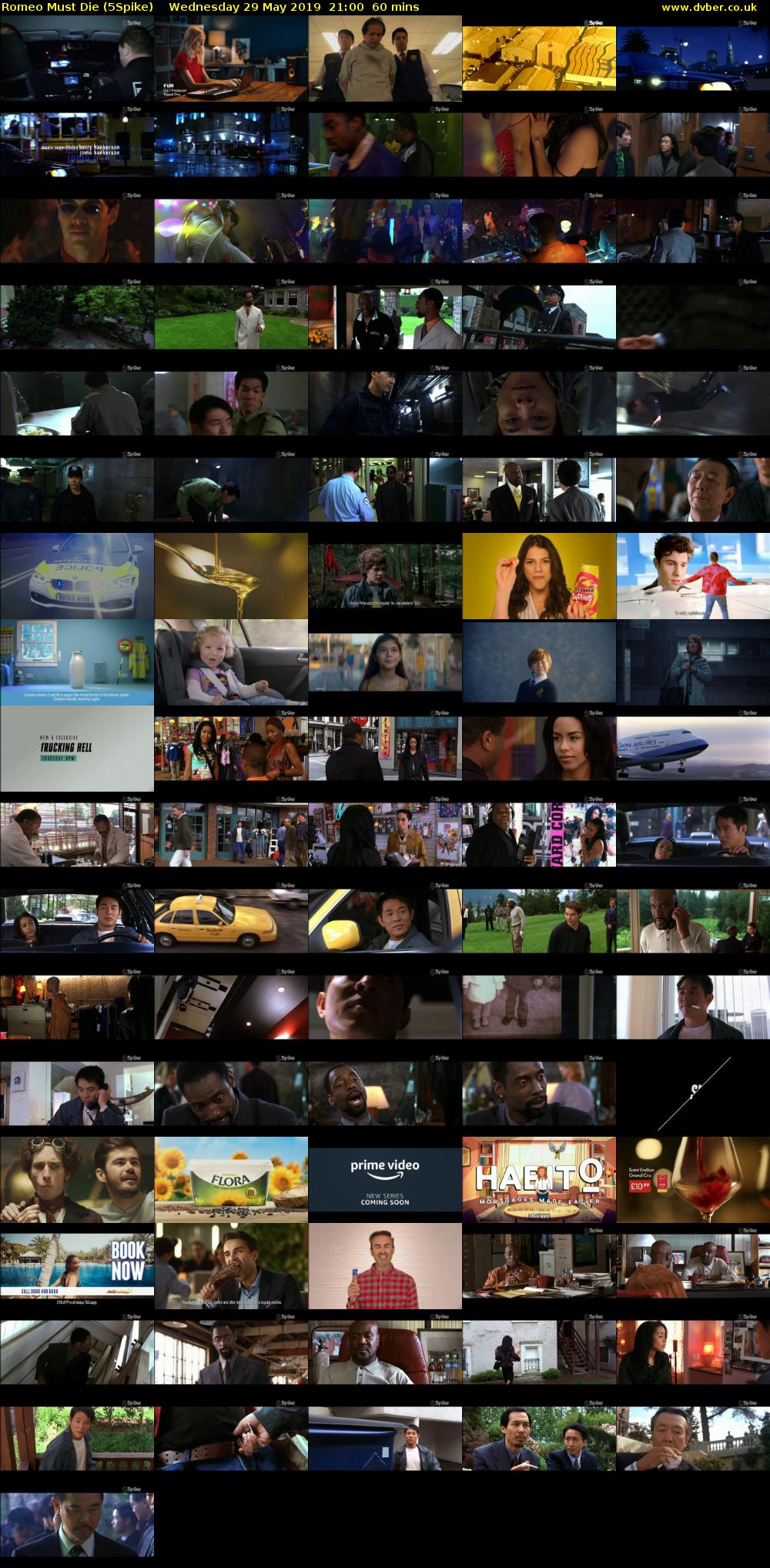 Romeo Must Die (5Spike) Wednesday 29 May 2019 21:00 - 22:00