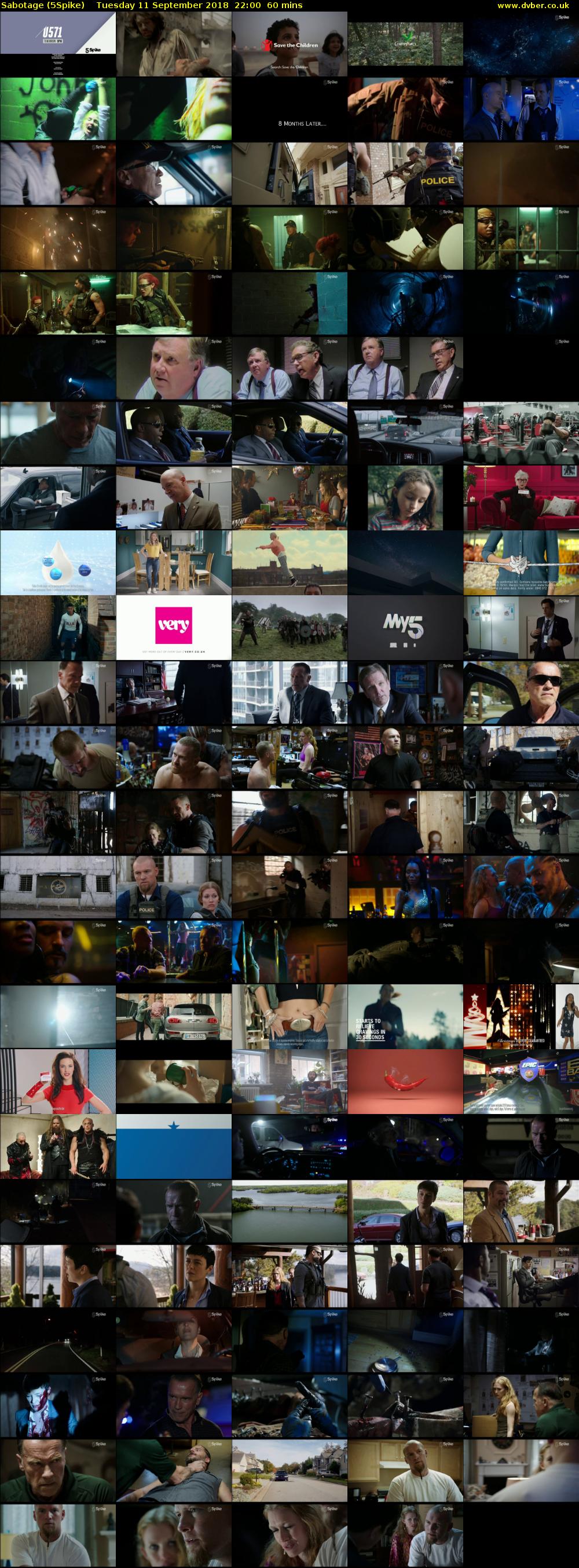 Sabotage (5Spike) Tuesday 11 September 2018 22:00 - 23:00