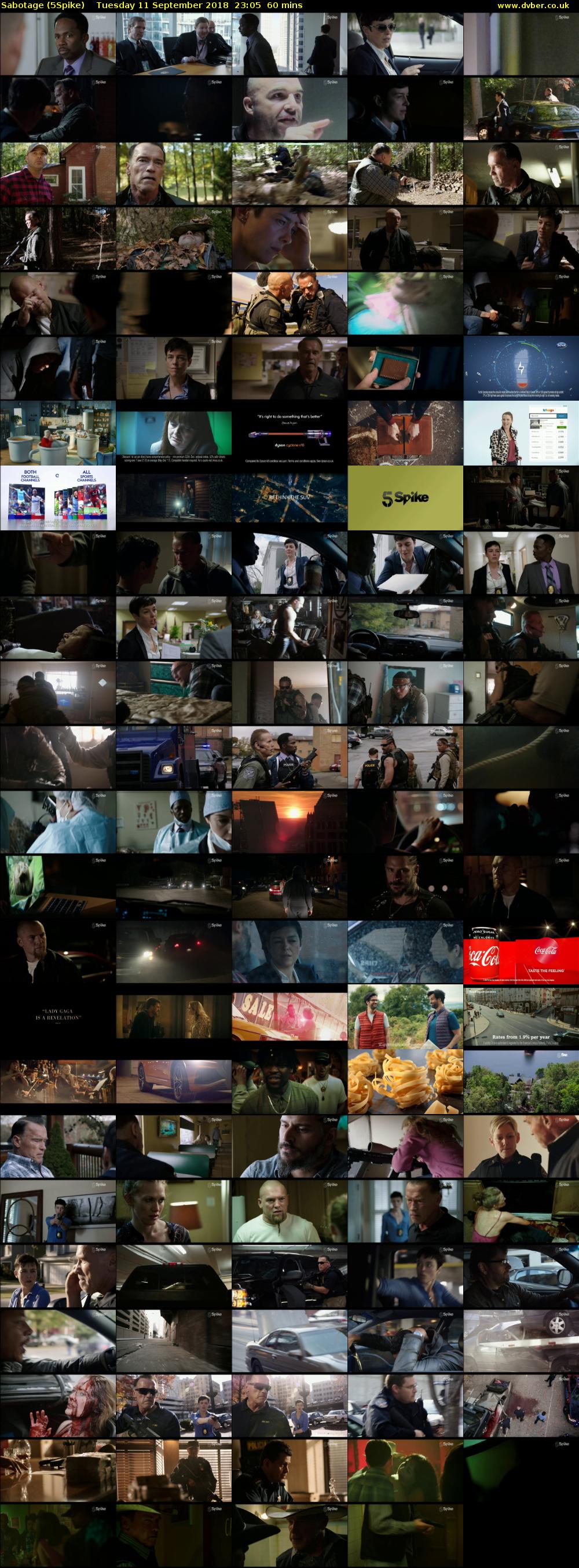 Sabotage (5Spike) Tuesday 11 September 2018 23:05 - 00:05