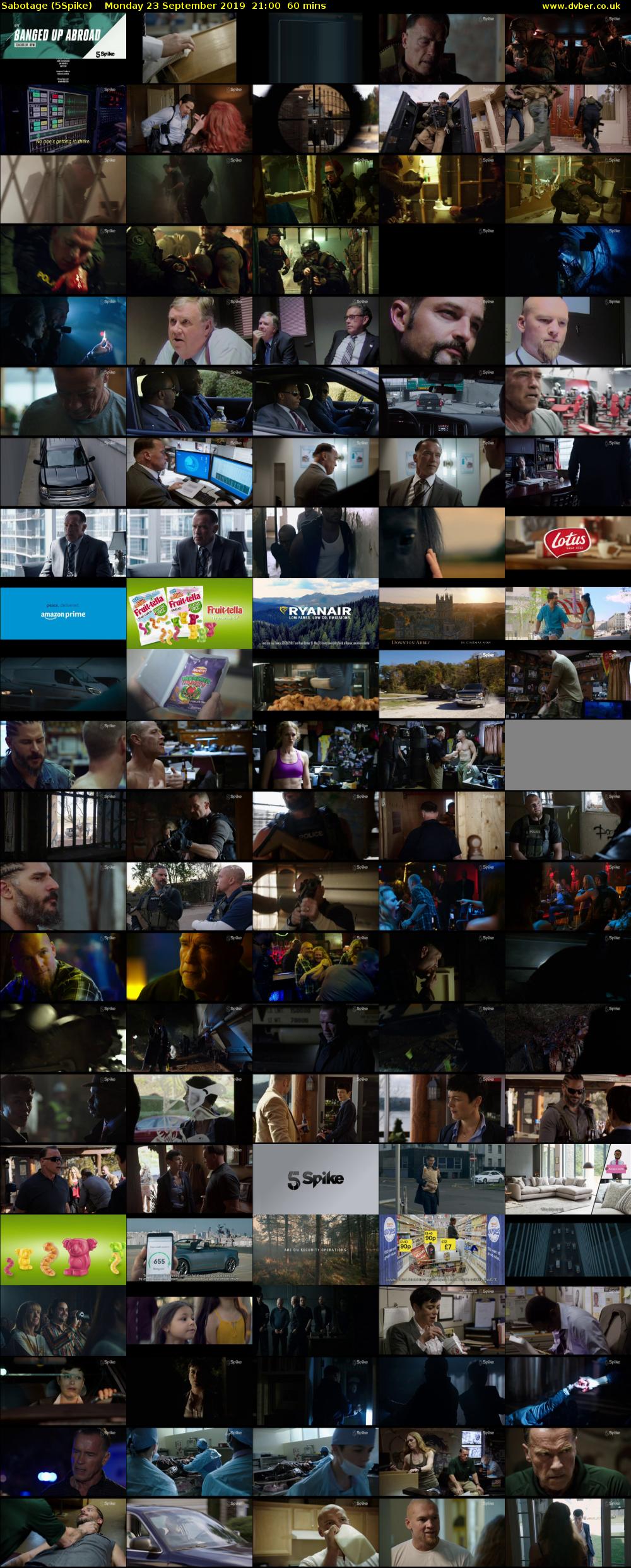 Sabotage (5Spike) Monday 23 September 2019 21:00 - 22:00