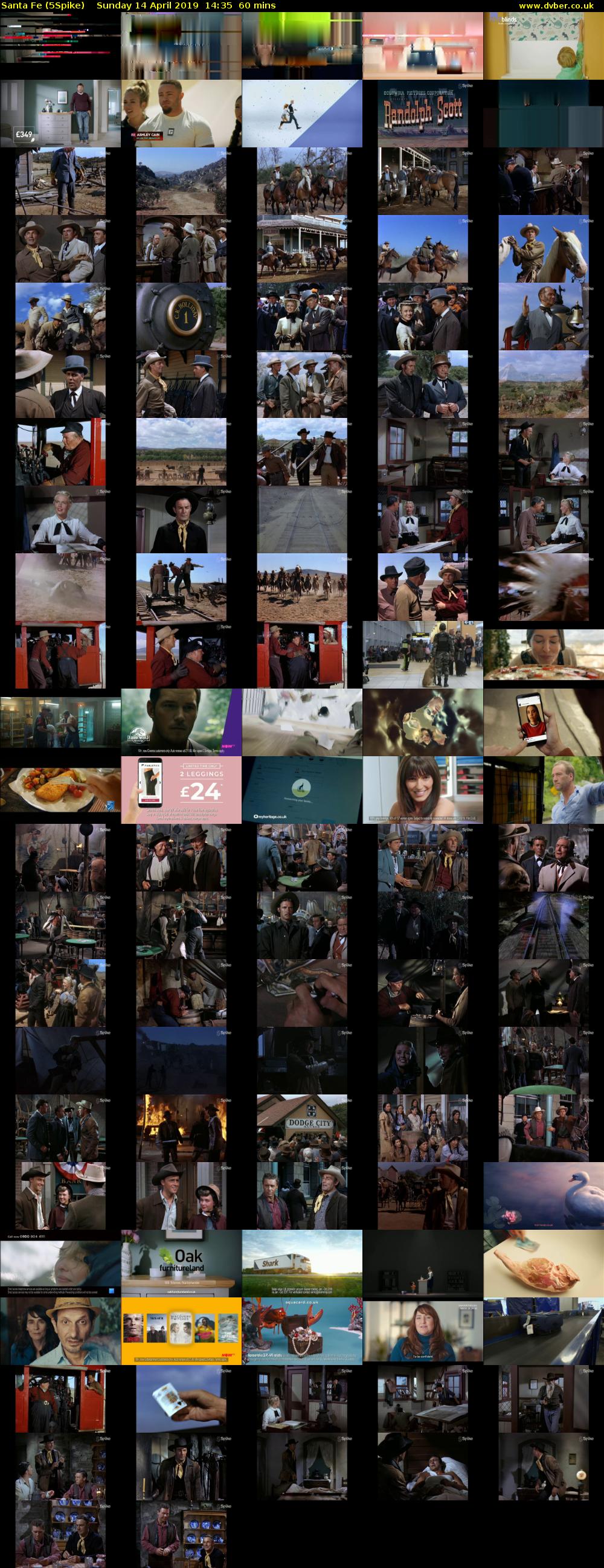 Santa Fe (5Spike) Sunday 14 April 2019 14:35 - 15:35