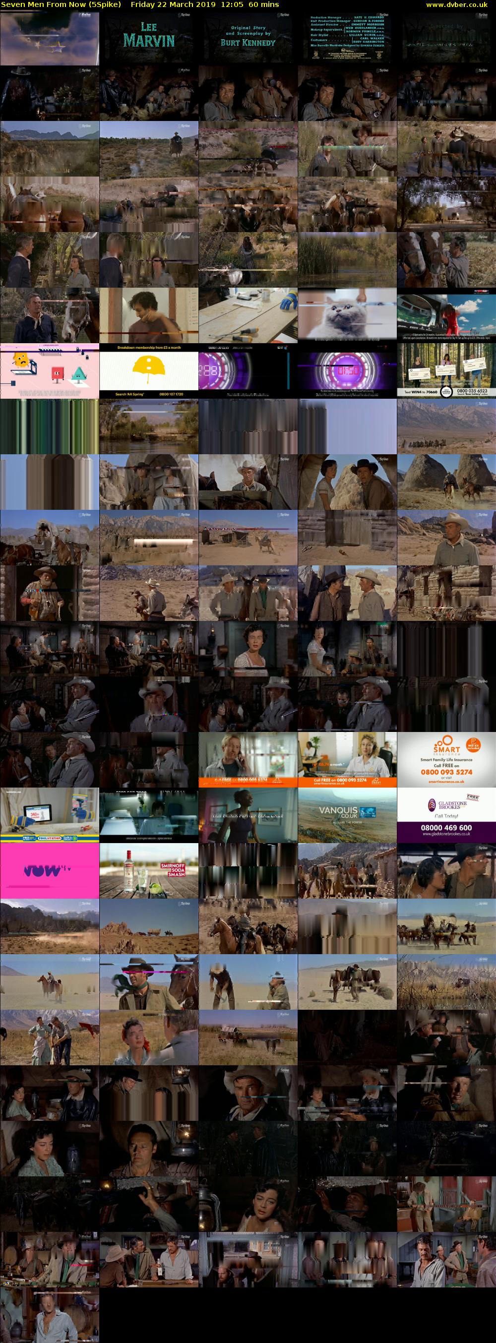 Seven Men From Now (5Spike) Friday 22 March 2019 12:05 - 13:05