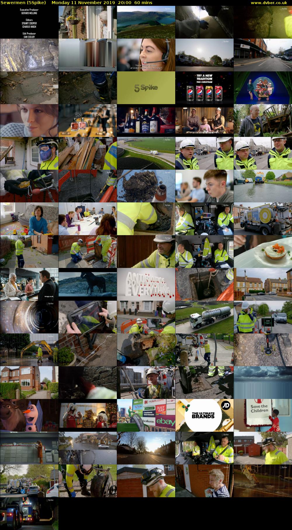 Sewermen (5Spike) Monday 11 November 2019 20:00 - 21:00