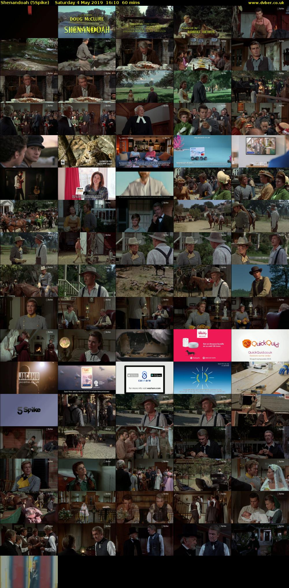 Shenandoah (5Spike) Saturday 4 May 2019 16:10 - 17:10