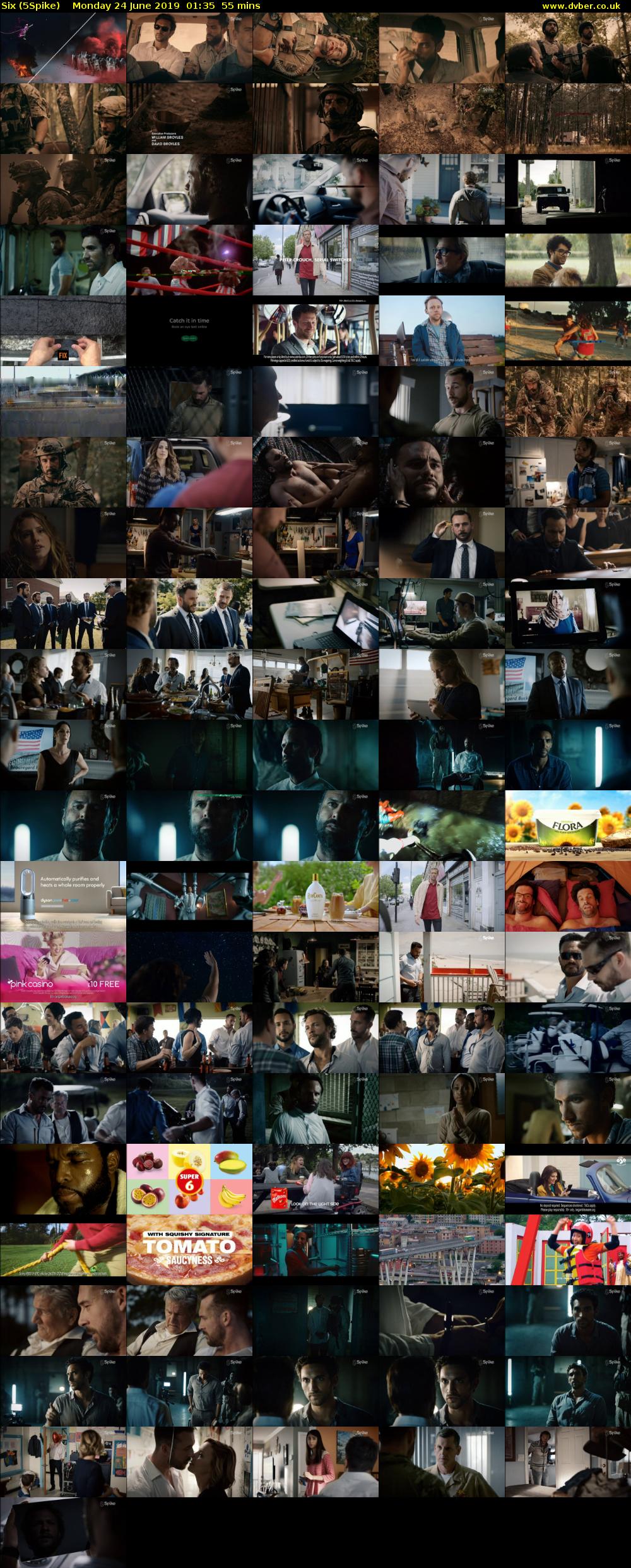 Six (5Spike) Monday 24 June 2019 01:35 - 02:30