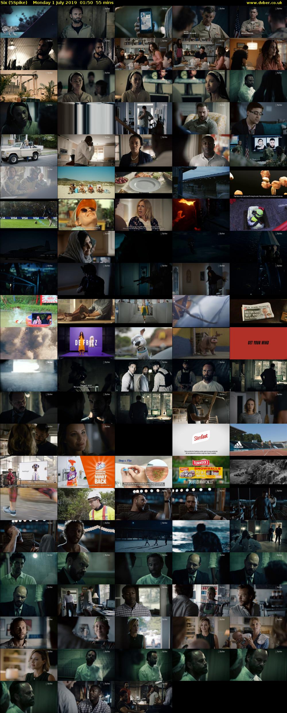 Six (5Spike) Monday 1 July 2019 01:50 - 02:45