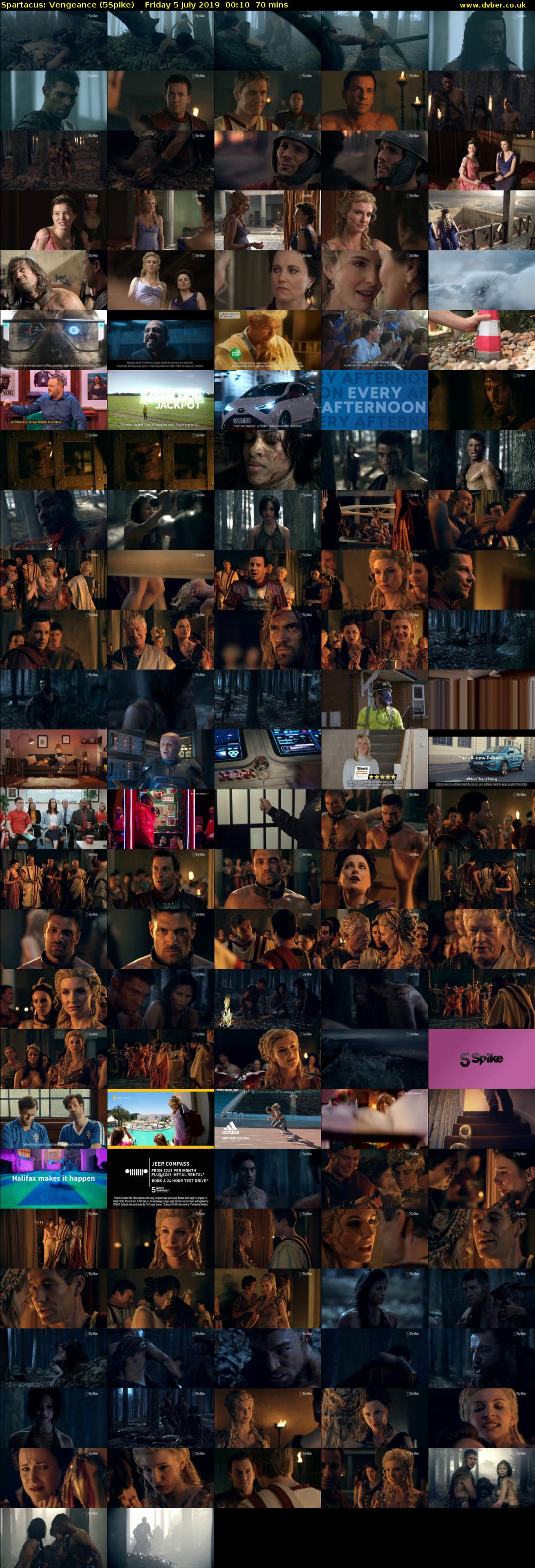 Spartacus: Vengeance (5Spike) Friday 5 July 2019 00:10 - 01:20